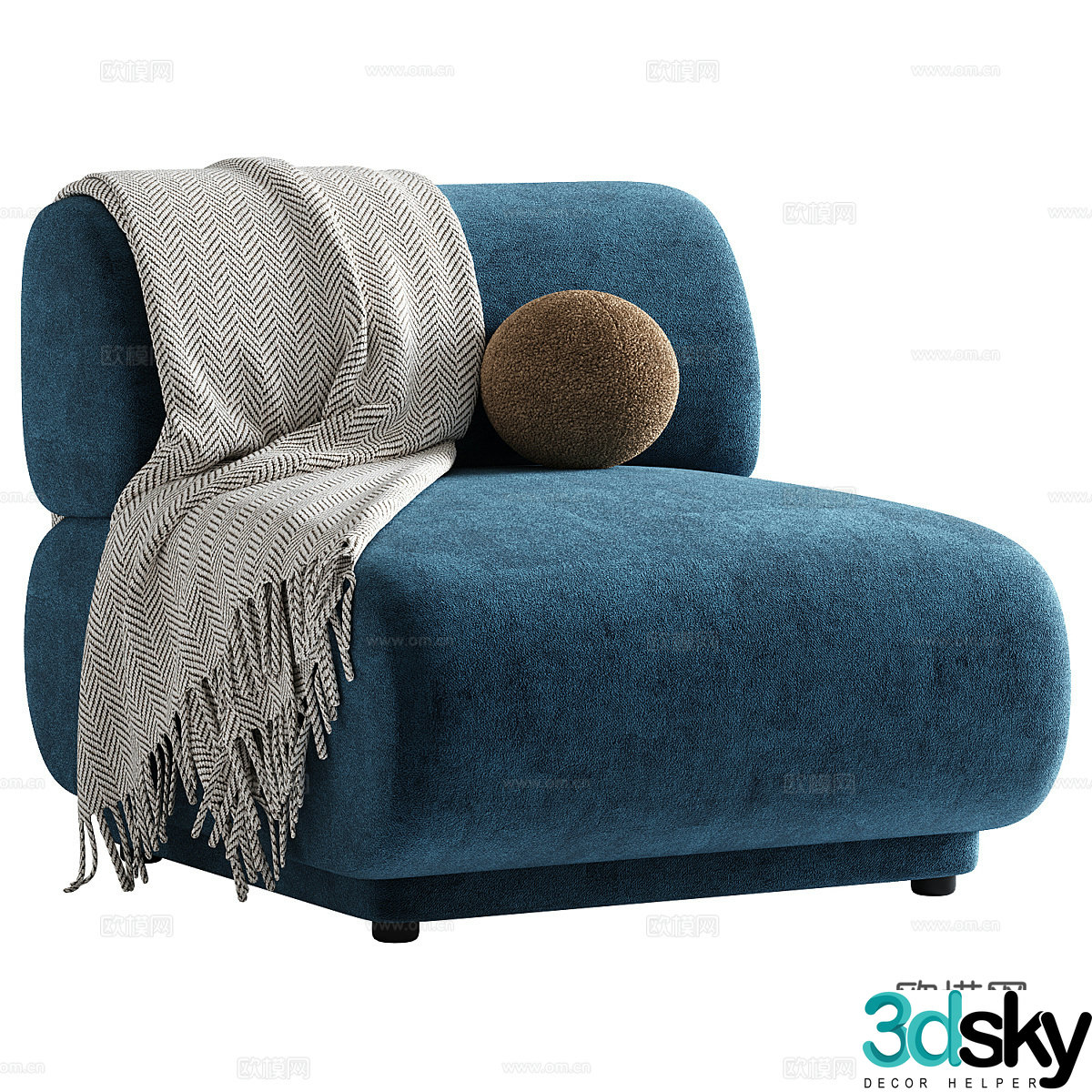 Teide LA REDOUTE Armchair 3d Model