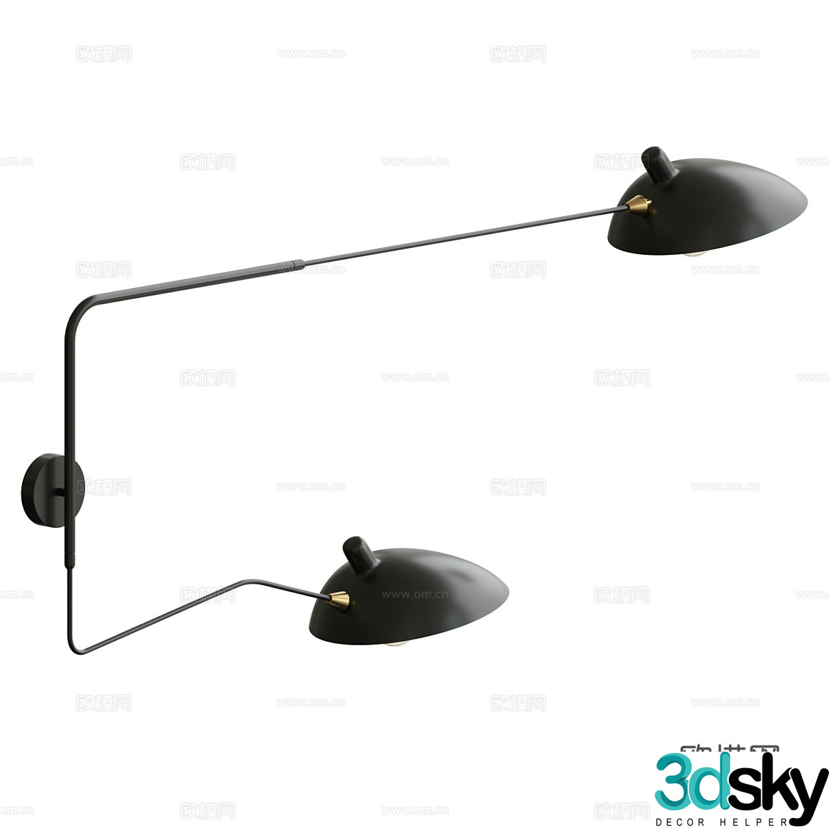 Wall lamp 3d model