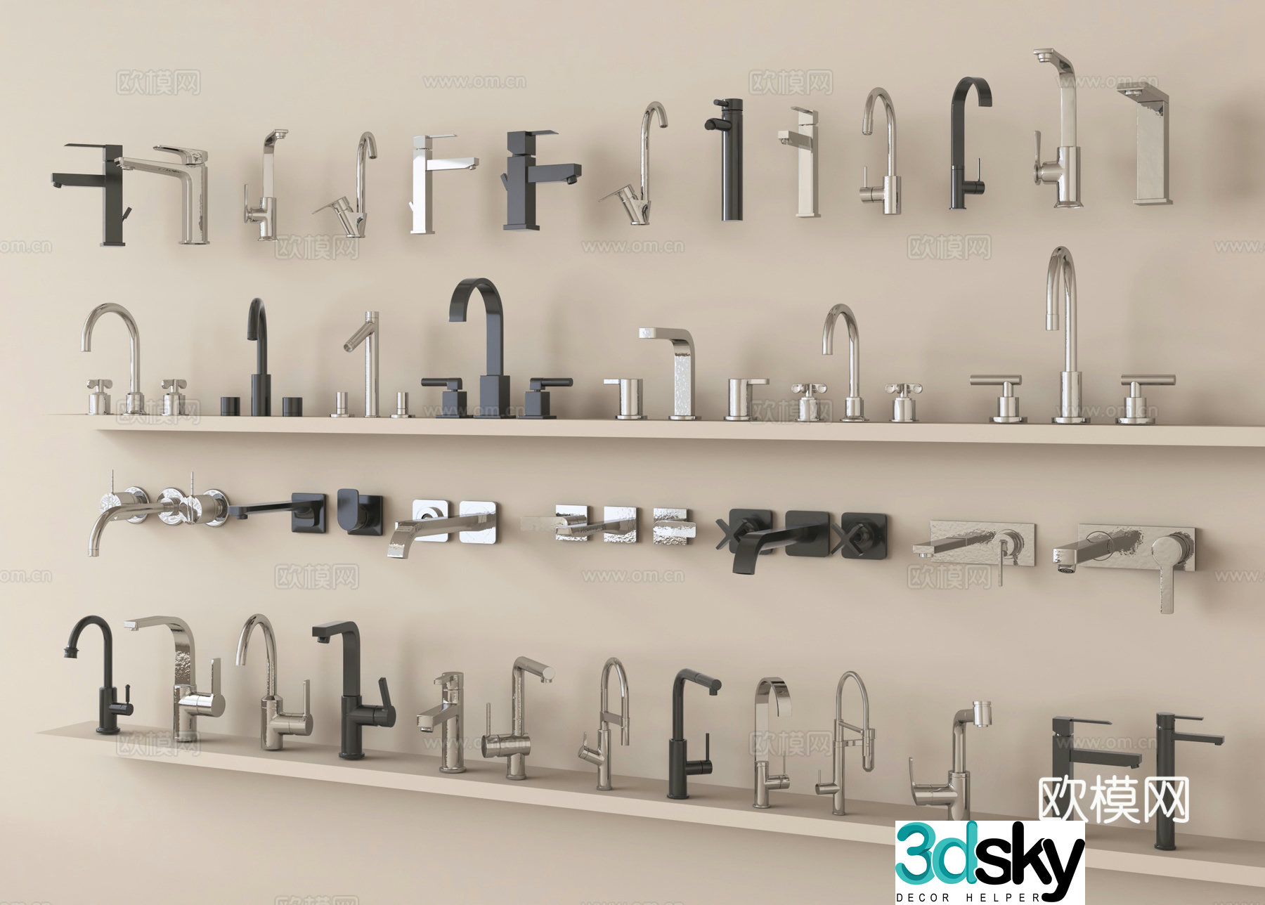 Faucet 3D model