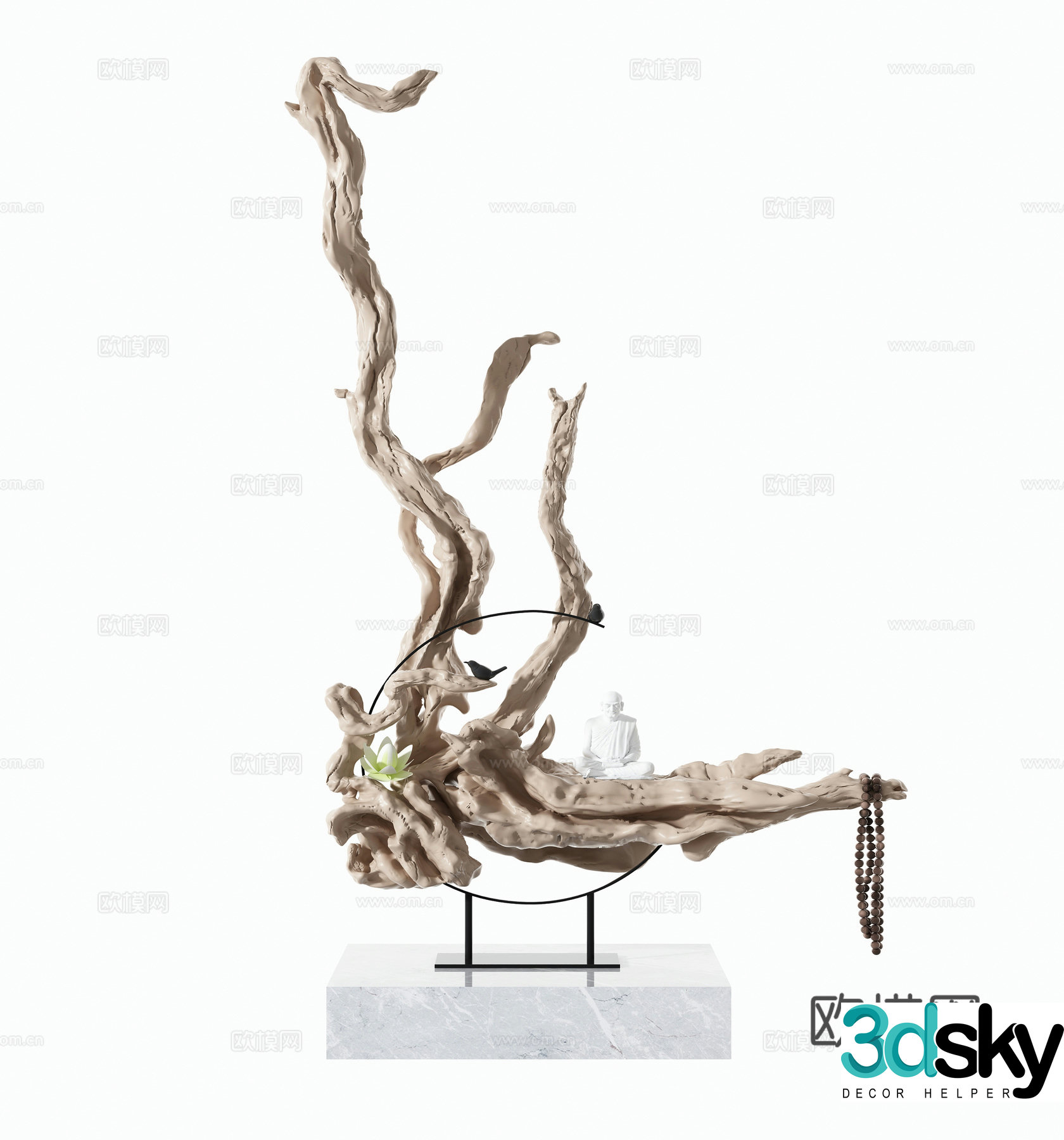 Chinese decorative ornaments 3D model