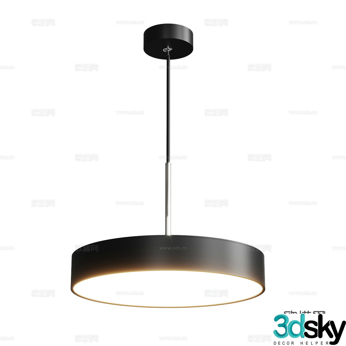 Modern simple chandelier chandelier simple chandelier dining chandelier living room chandelier 3d model