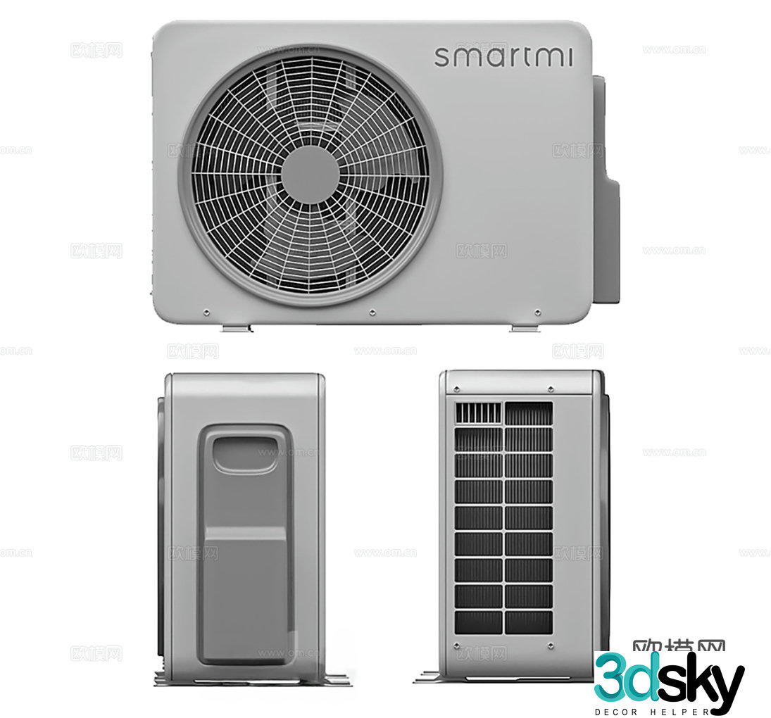 Air conditioner air conditioner external unit vertical air conditioner desktop air conditioner smart air conditioner energy-saving air conditioner 3D model