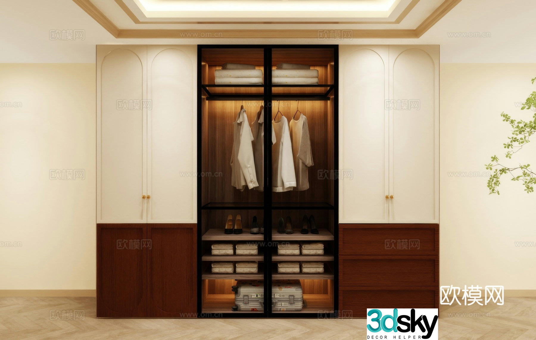 Wardrobe Design Wardrobe Wardrobe Chair Bedroom Wardrobe Hotel Wardrobe 3D Model