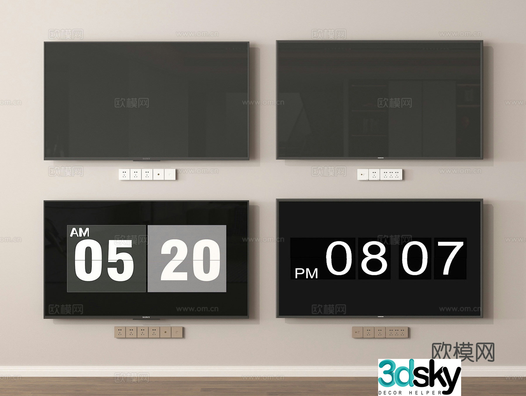 TV LCD TV 3D model