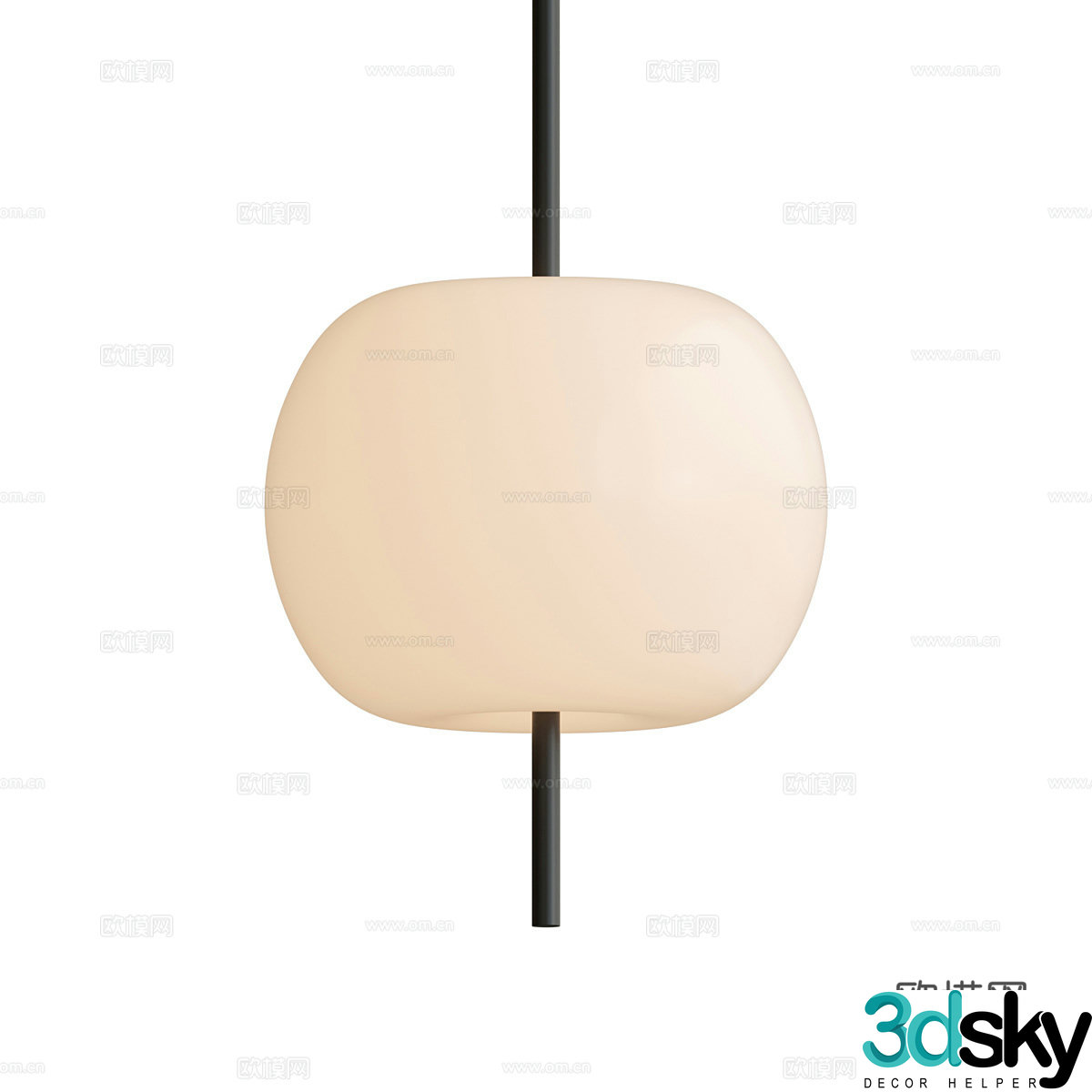 Kushi Chandelier 3d Model