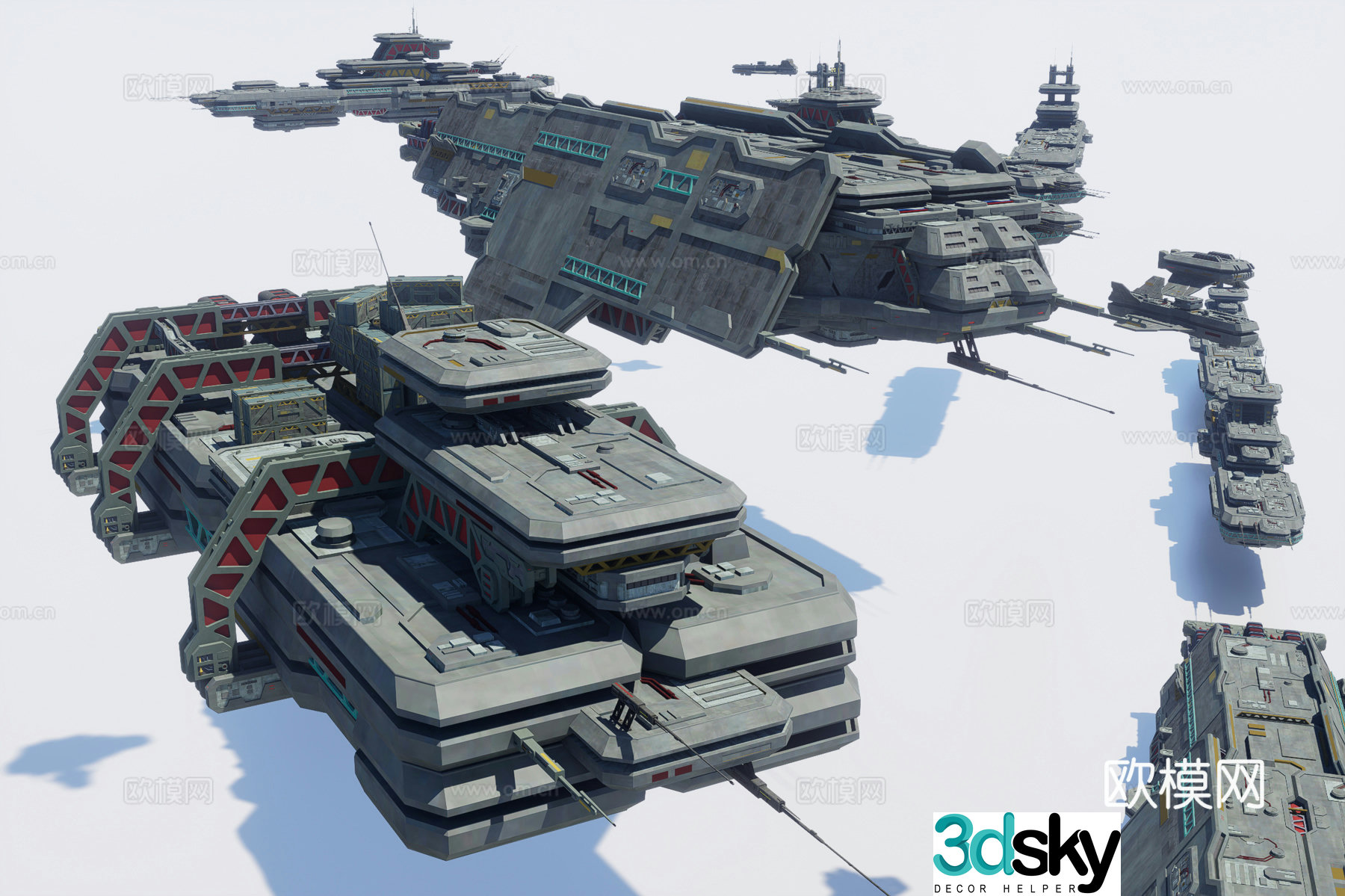 Starfleet 3d model