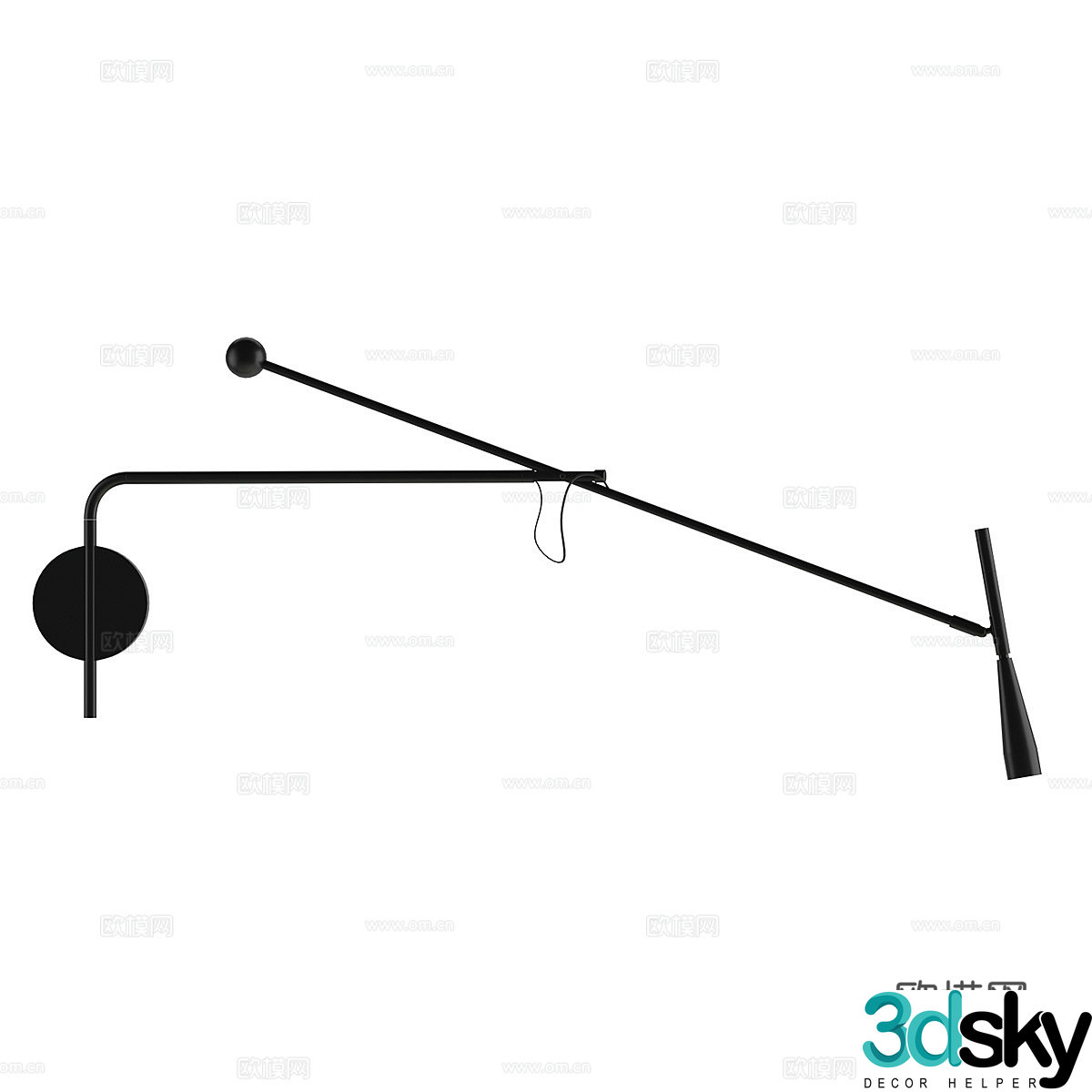 Modern simple wall lamp wall lamp simple wall lamp living room wall lamp decorative wall lamp 3d model