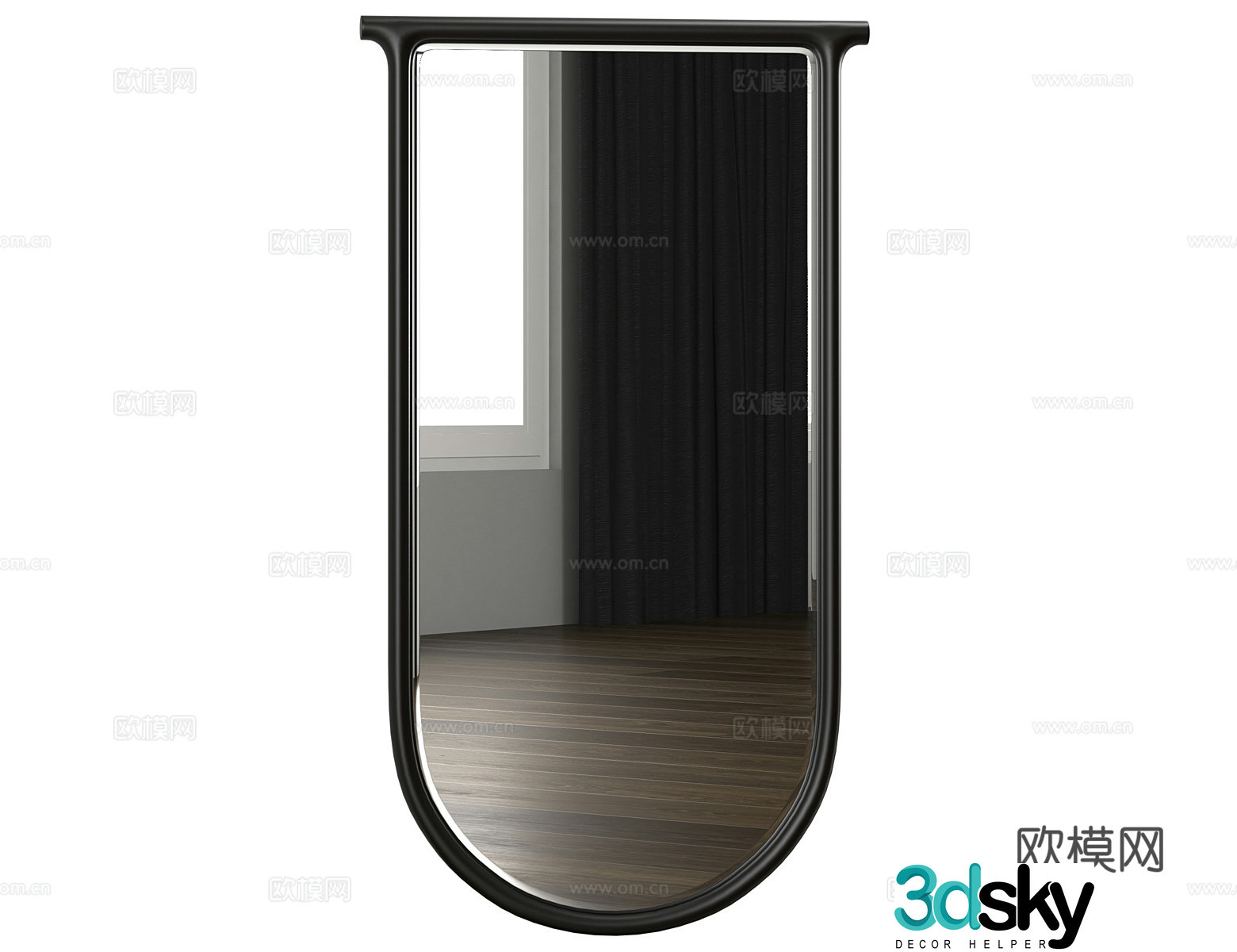 Mirror Modeling Mirror Wall Mirror Bathroom Mirror Makeup Mirror Vanity Mirror House Mirror Decorative Mirror 3D Model