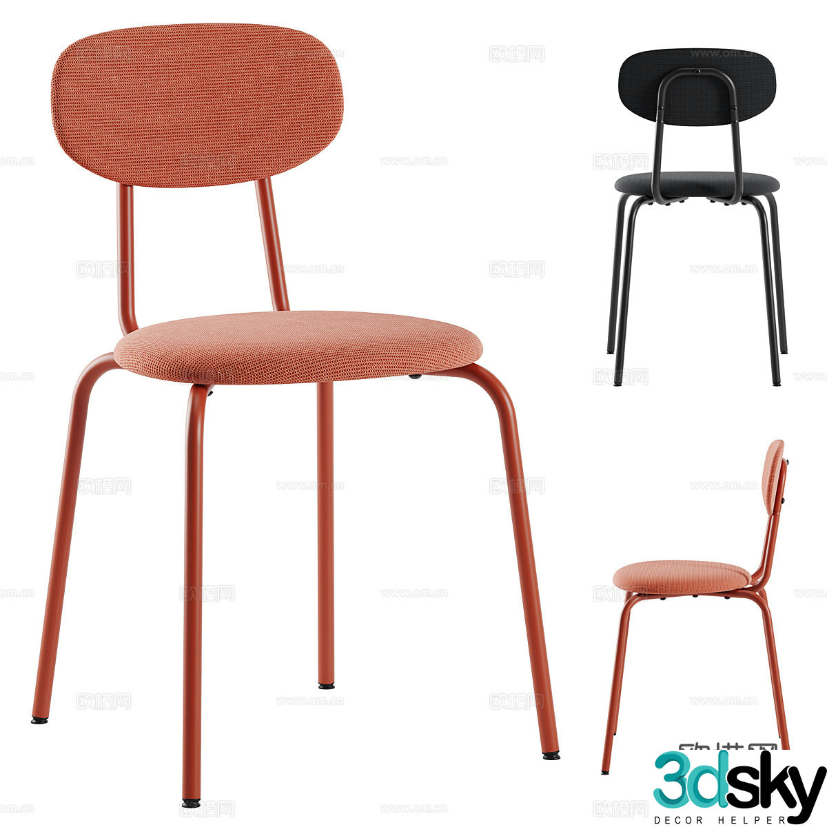Dining chair 3d model