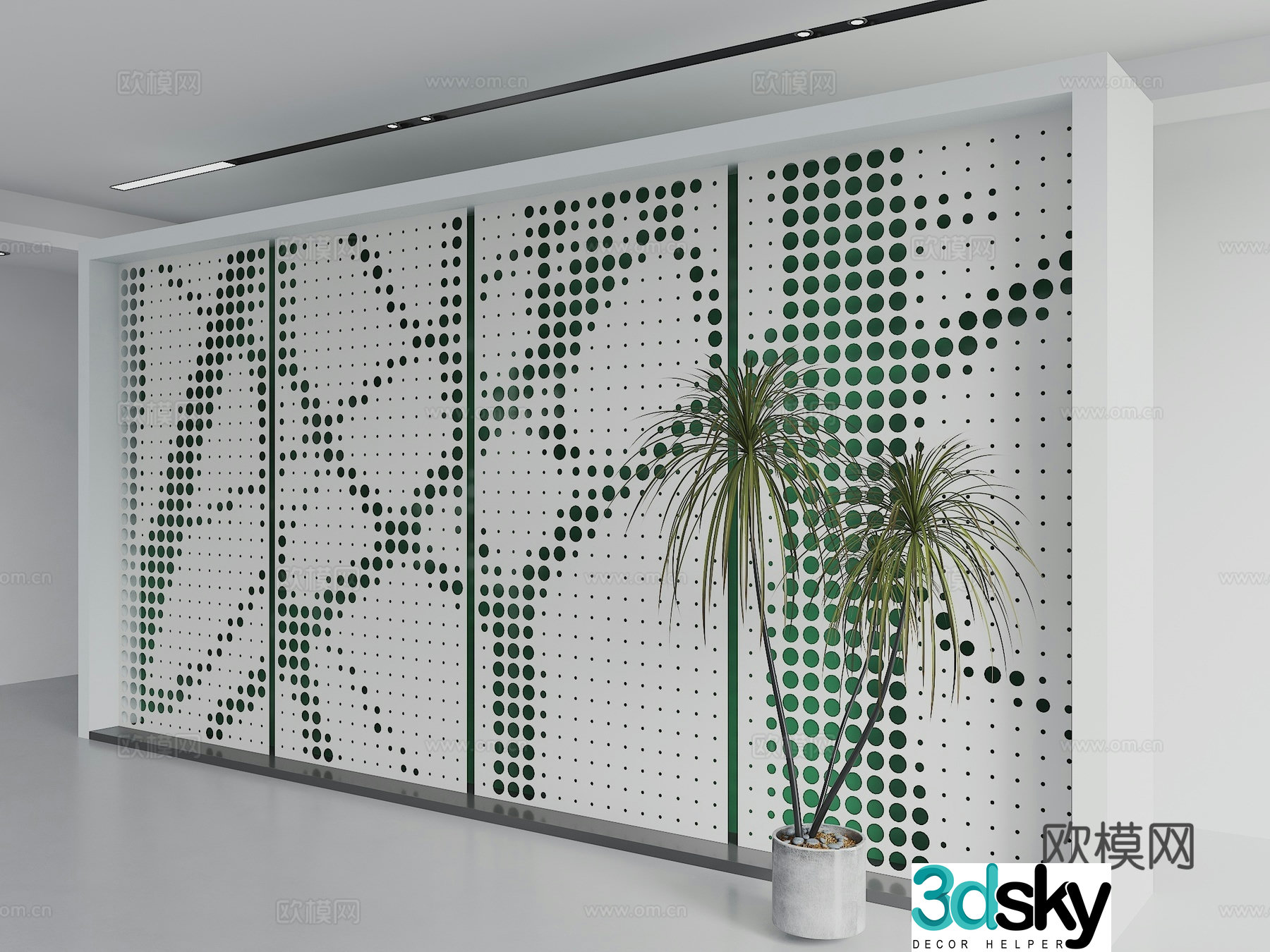Wavy lines background layered background arc light strip background light luxury image wall corporate culture wall 3d model