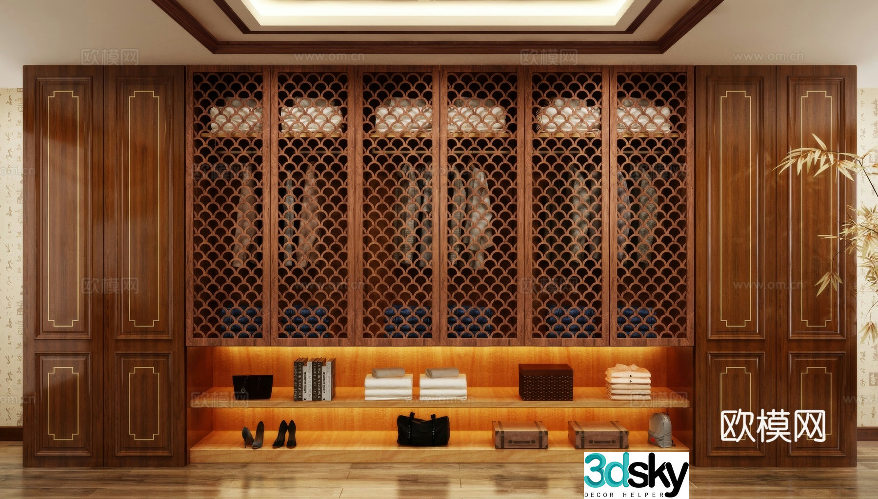 Wardrobe Design Wardrobe Wardrobe Chair Bedroom Wardrobe Hotel Wardrobe 3D Model