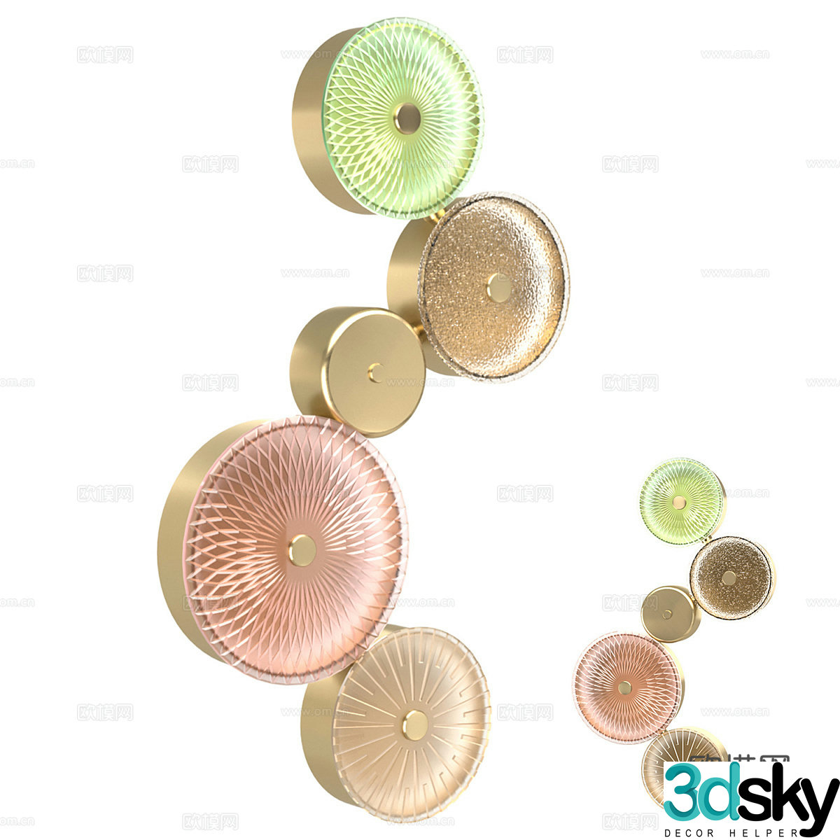 Wall lamp 3d model