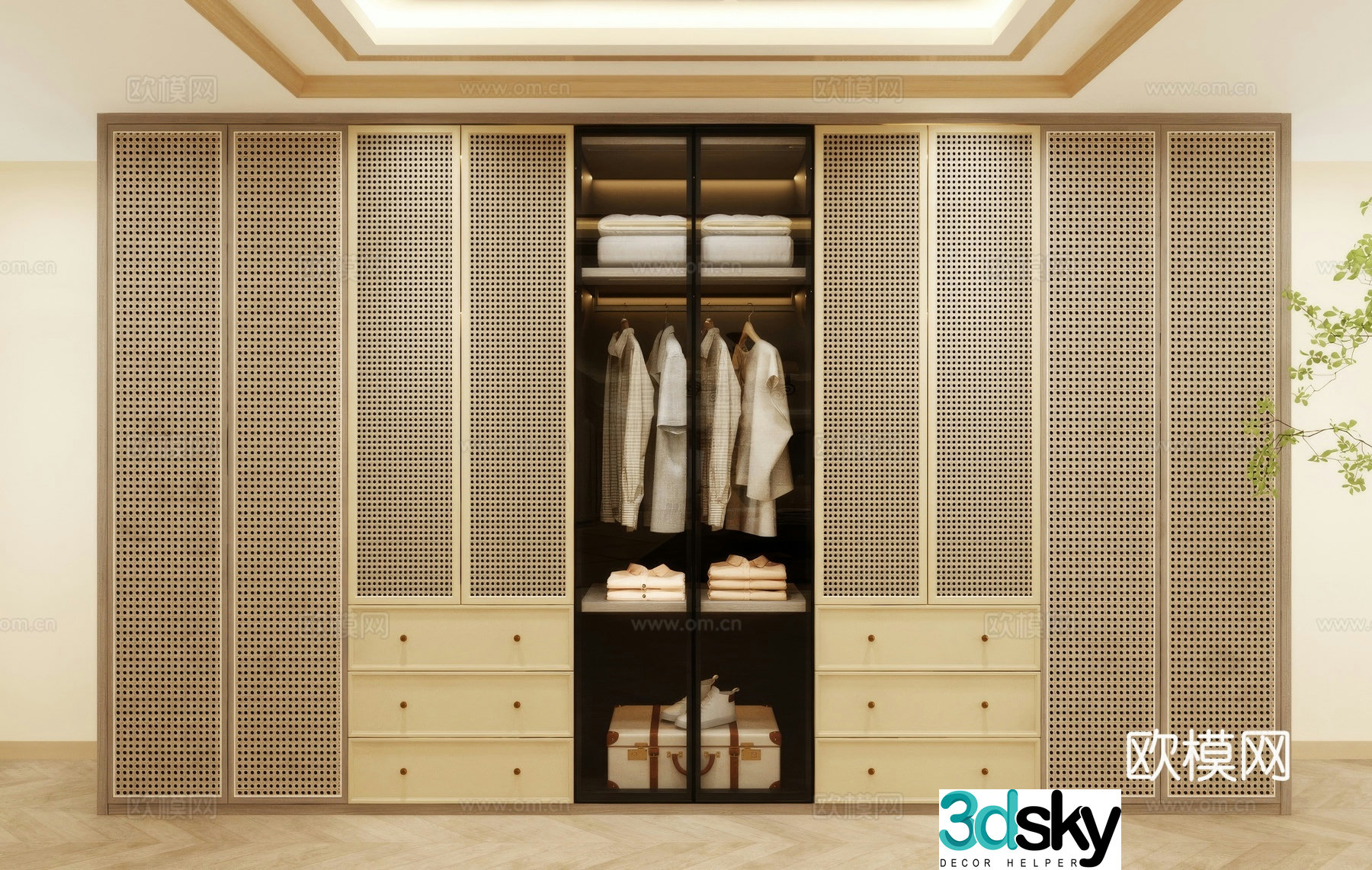 Wardrobe Design Wardrobe Wardrobe Chair Bedroom Wardrobe Hotel Wardrobe 3D Model