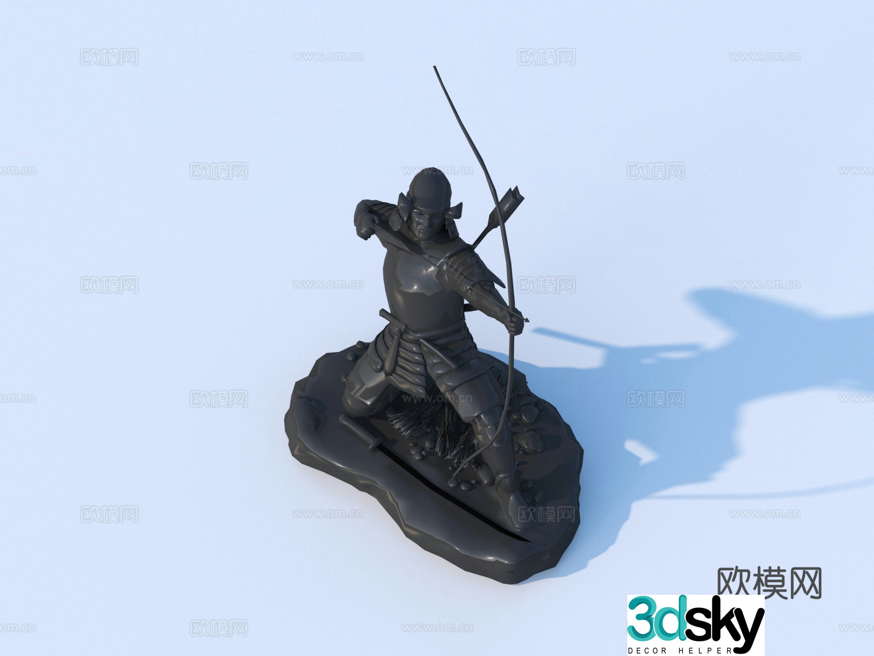 Statue Celebrity Sculpture 3d Model