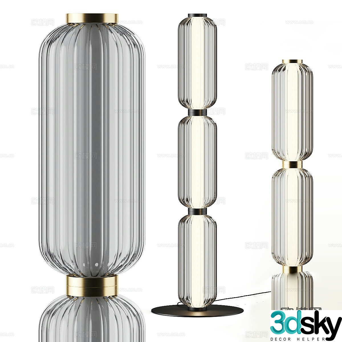 Floor lamp 3d model