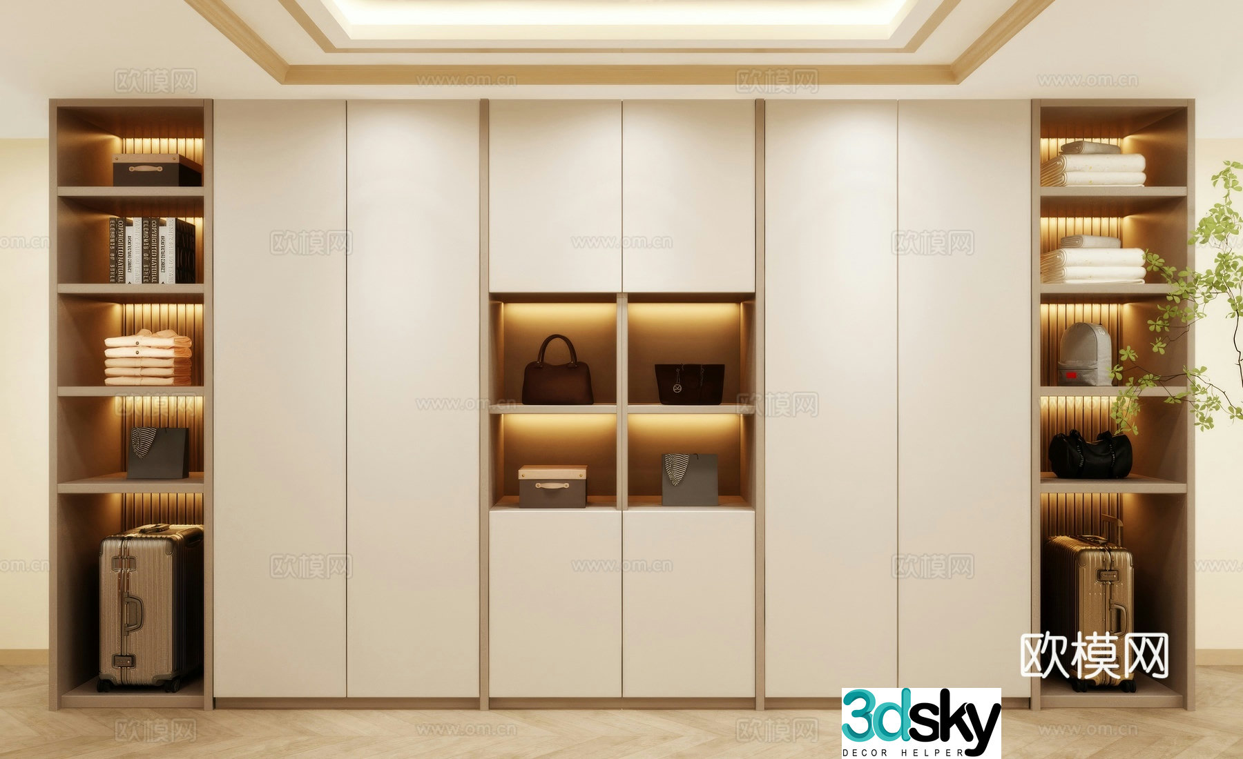 Wardrobe Design Wardrobe Wardrobe Chair Bedroom Wardrobe Hotel Wardrobe 3D Model