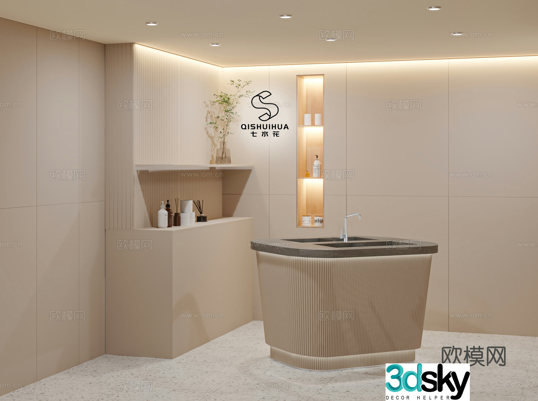 Bathroom 3D model