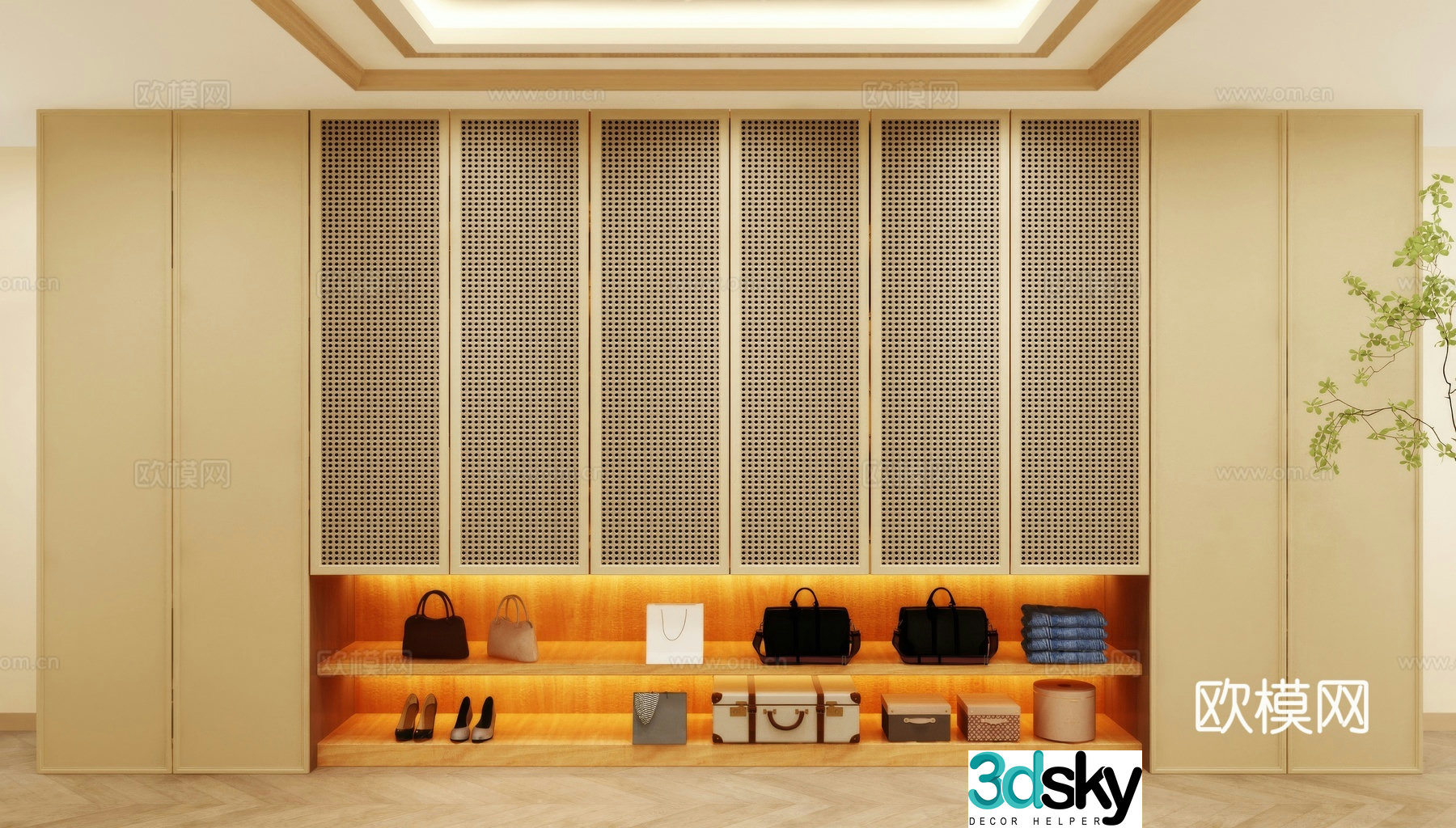 Wardrobe Design Wardrobe Wardrobe Chair Bedroom Wardrobe Hotel Wardrobe 3D Model