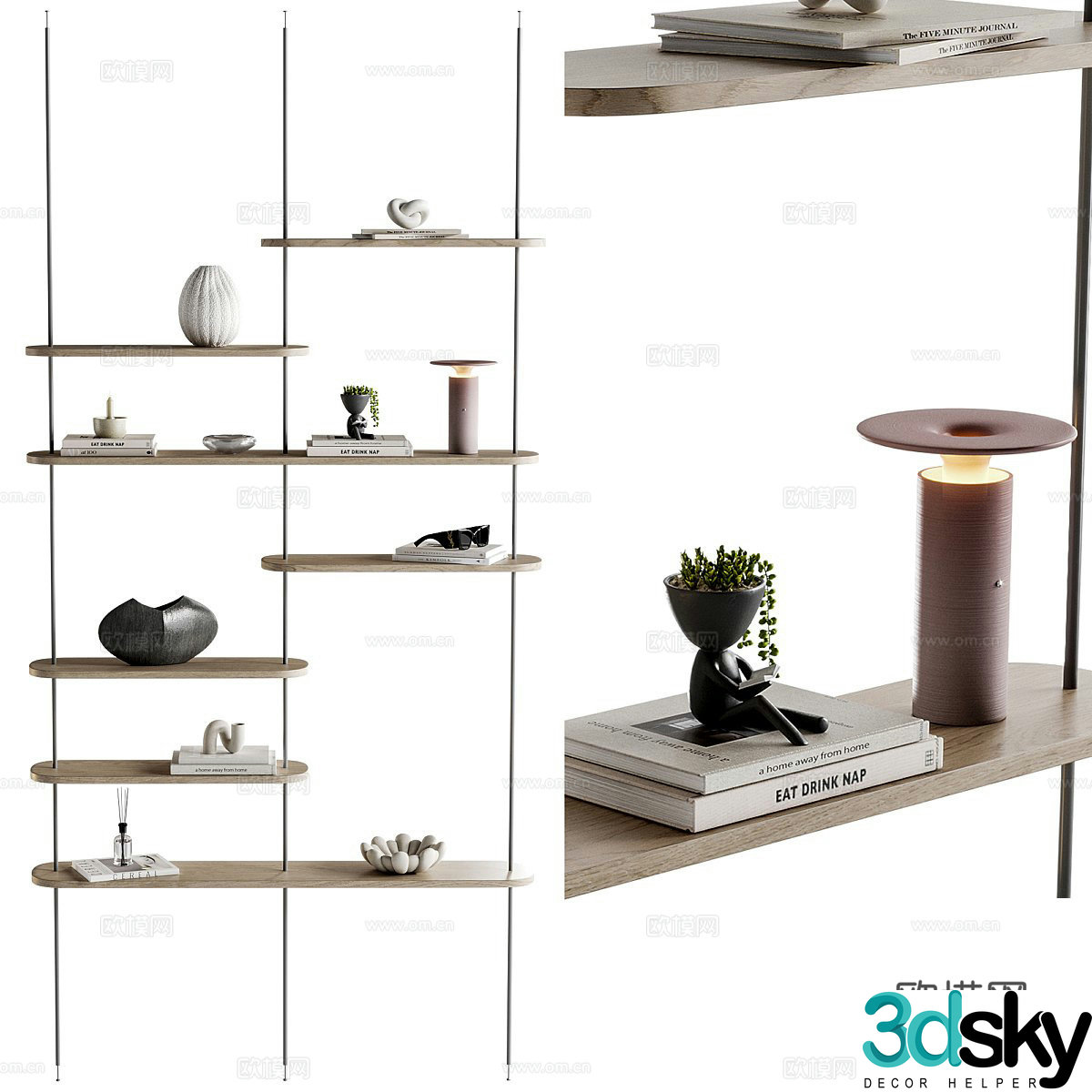 Decorative cabinet 3d model