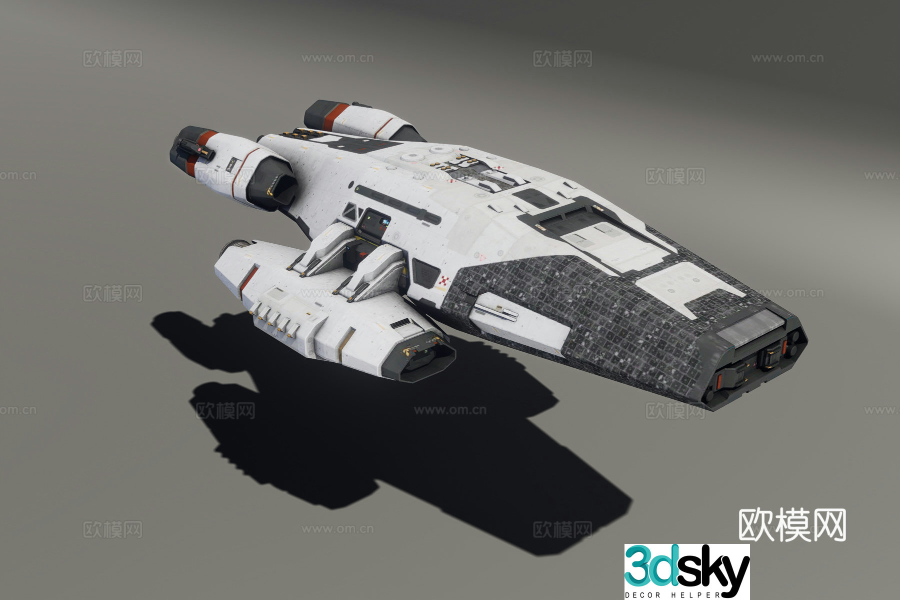 Space Carrier 3D Model