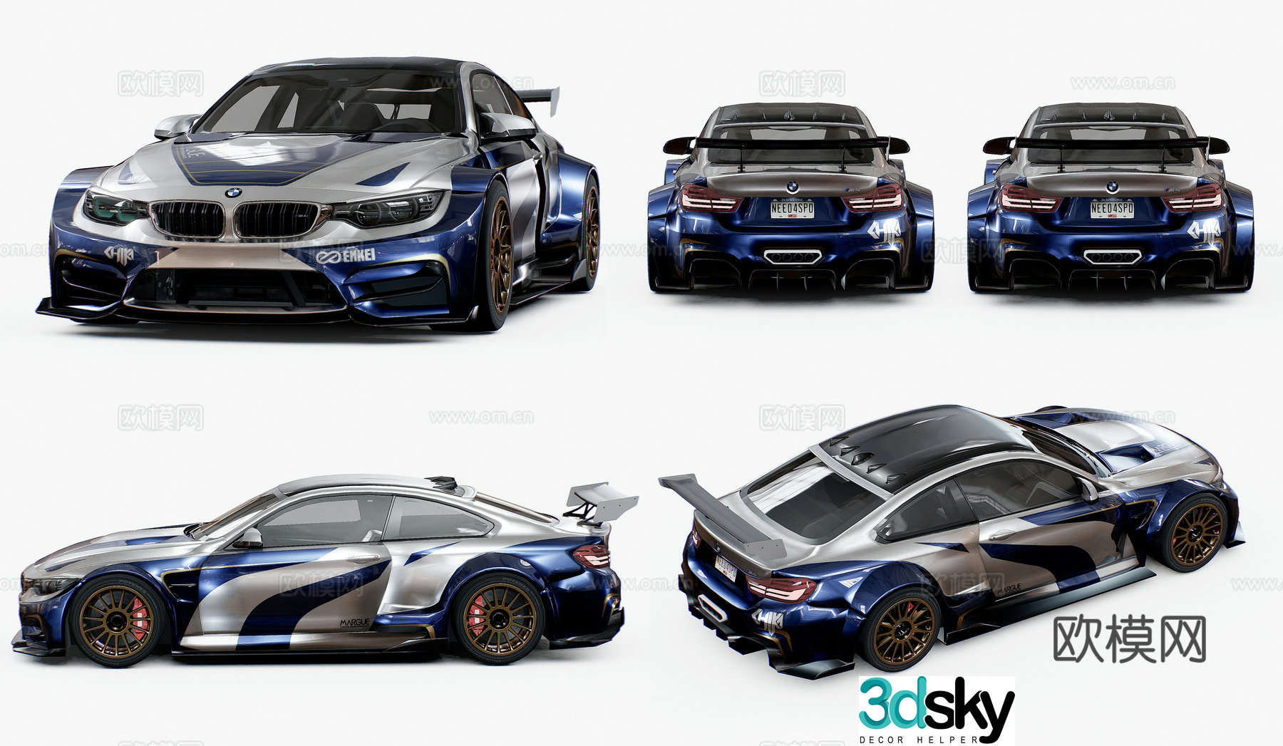 Hyundai BMW M4 BMW sports car BMW F482 sports car BMW M43d model