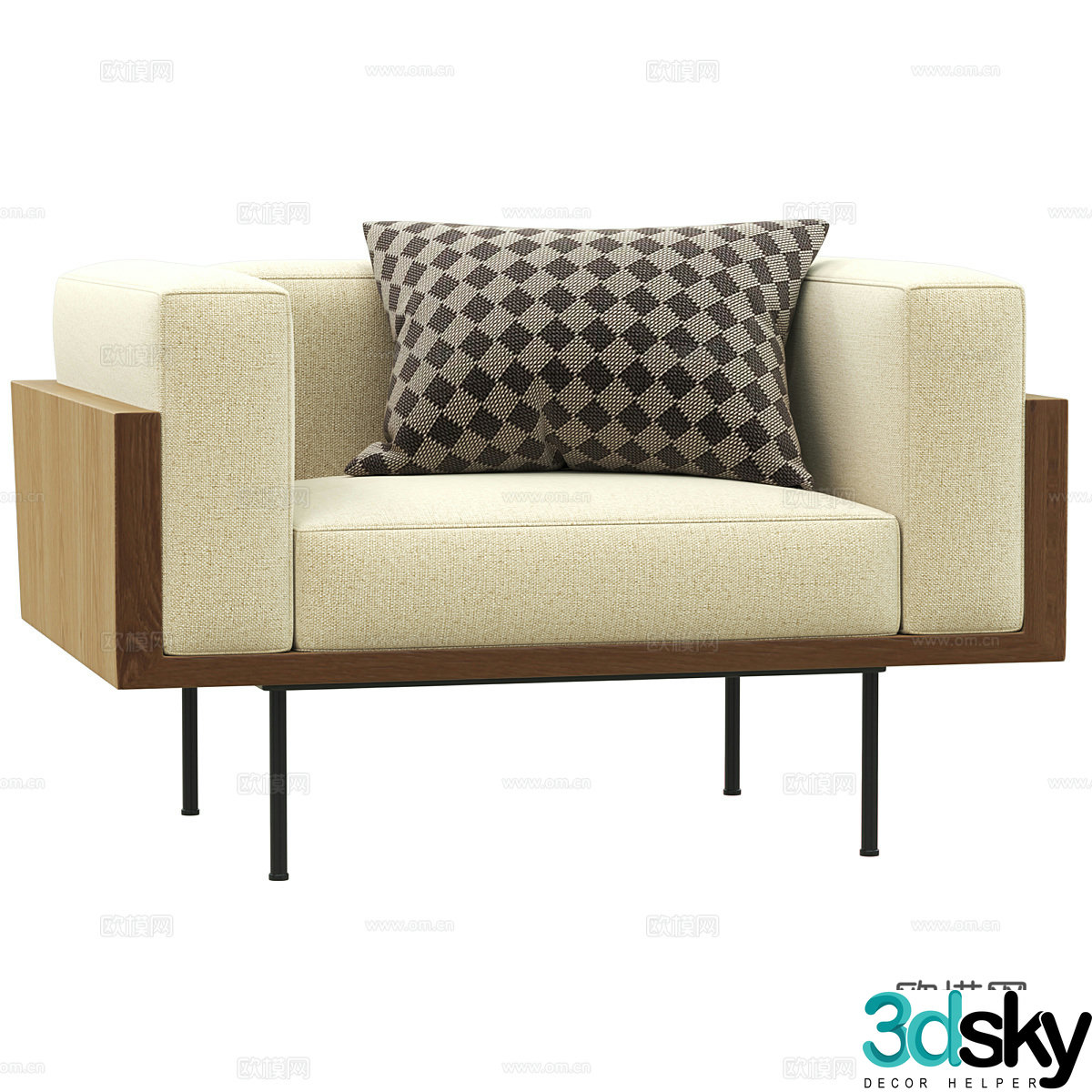 Armchair 3d model