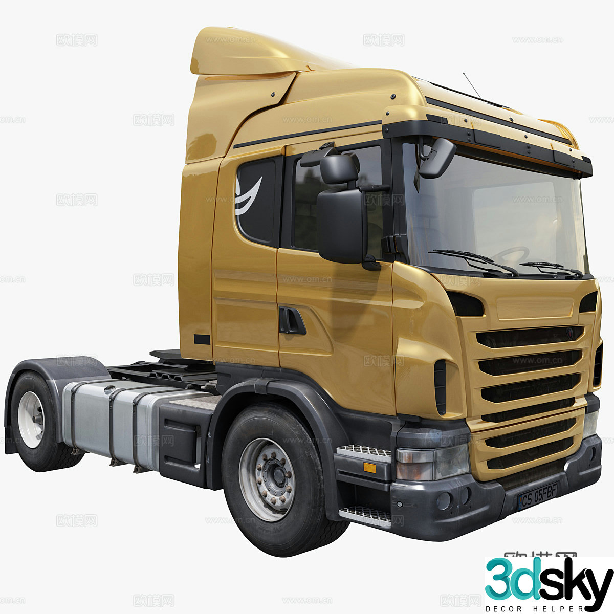 Scania Truck 3d Model