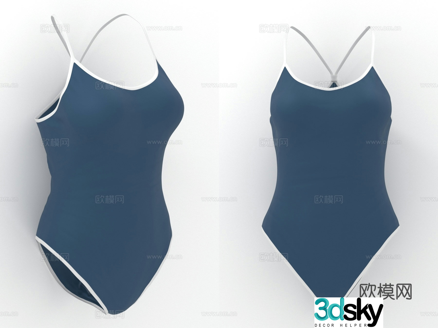 Swimsuits Swimsuits Women’s Clothing 3D Model