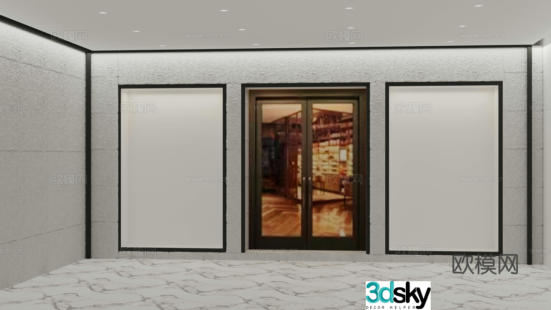 3d model of window