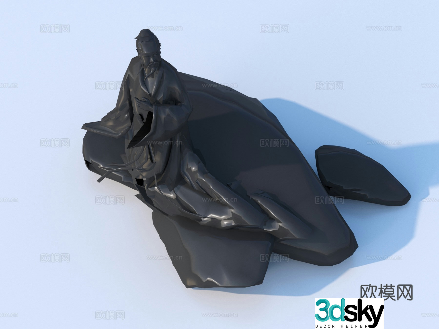 Statue Celebrity Sculpture 3d Model