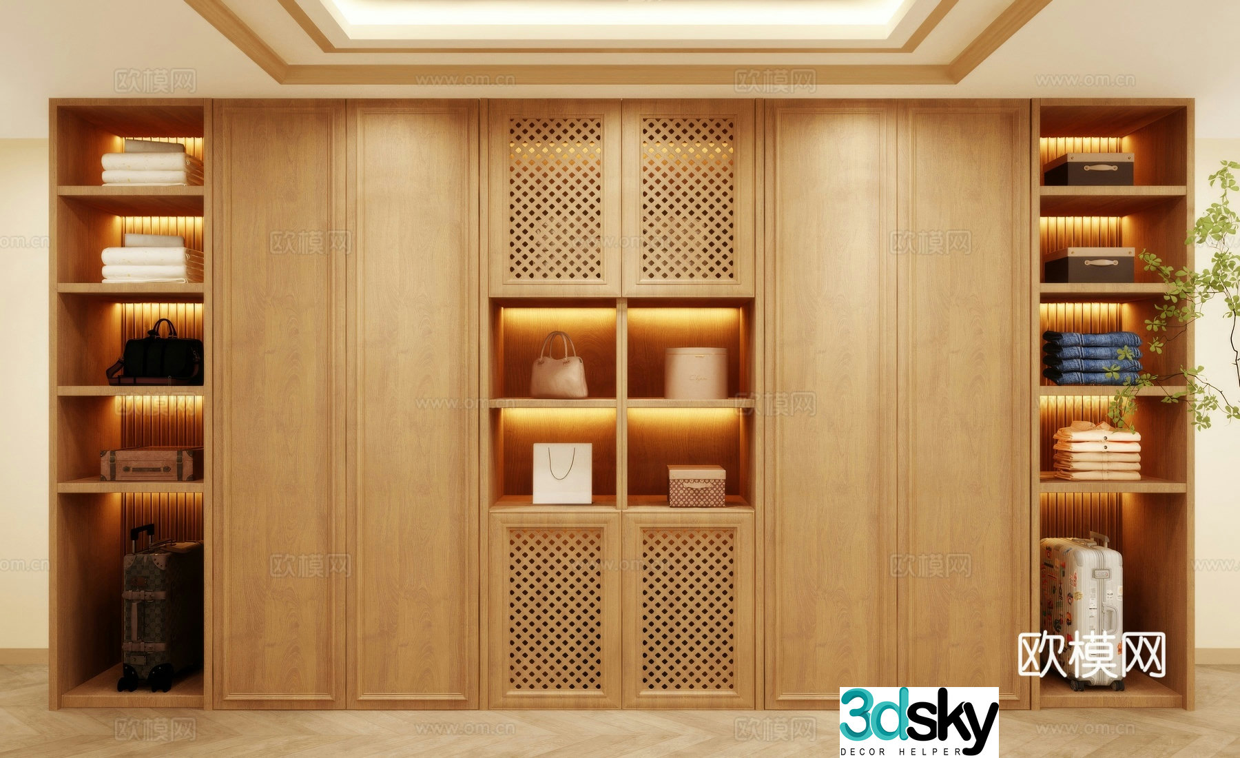 Wardrobe Design Wardrobe Wardrobe Chair Bedroom Wardrobe Hotel Wardrobe 3D Model