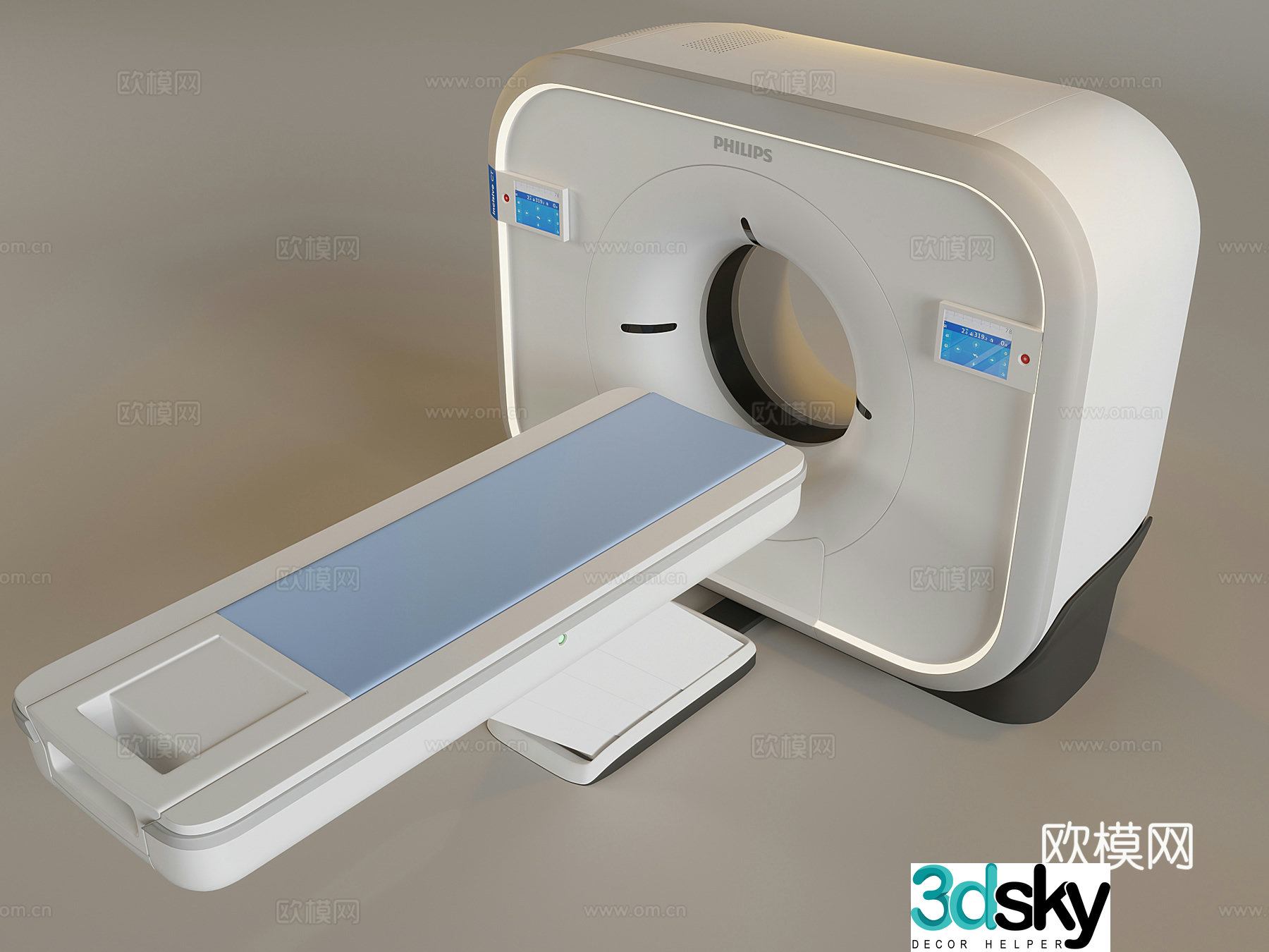 Medical equipment and equipment Inspection equipment CT machine 3D model