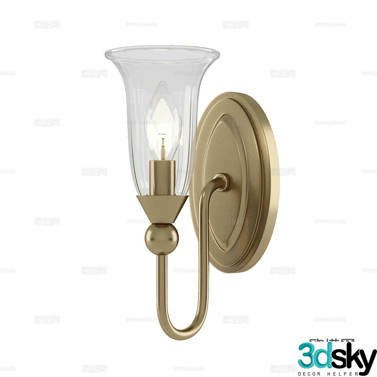 Wall lamp 3d model