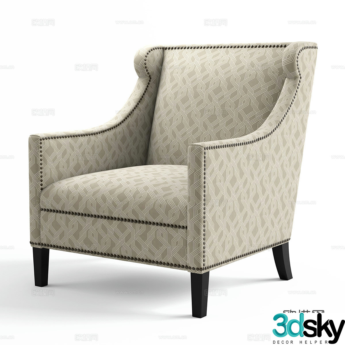 Jenner Chair 3D Model