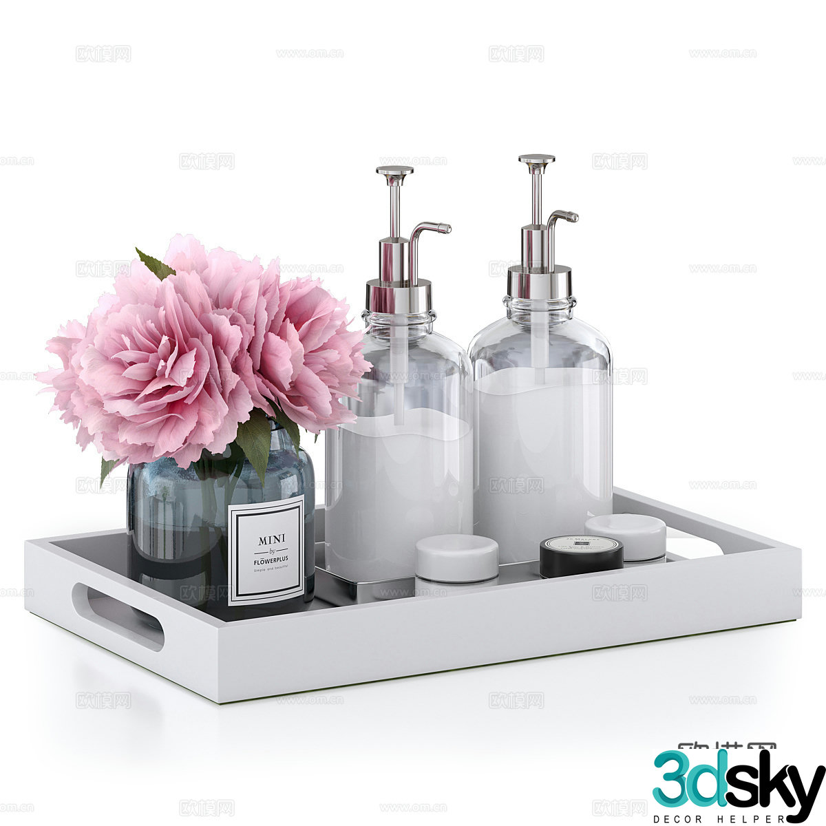Toiletries Toiletries Toiletries Toiletries Bathroom Small Parts Bathroom Ornaments Bathroom Ornaments 3D Model