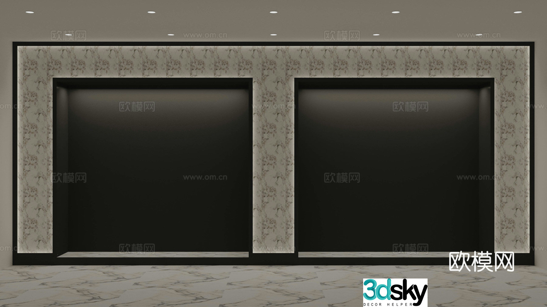 Corridor 3d model