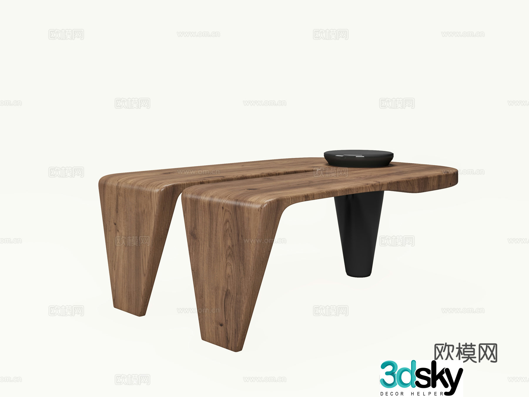 Minimalist coffee table 3D model
