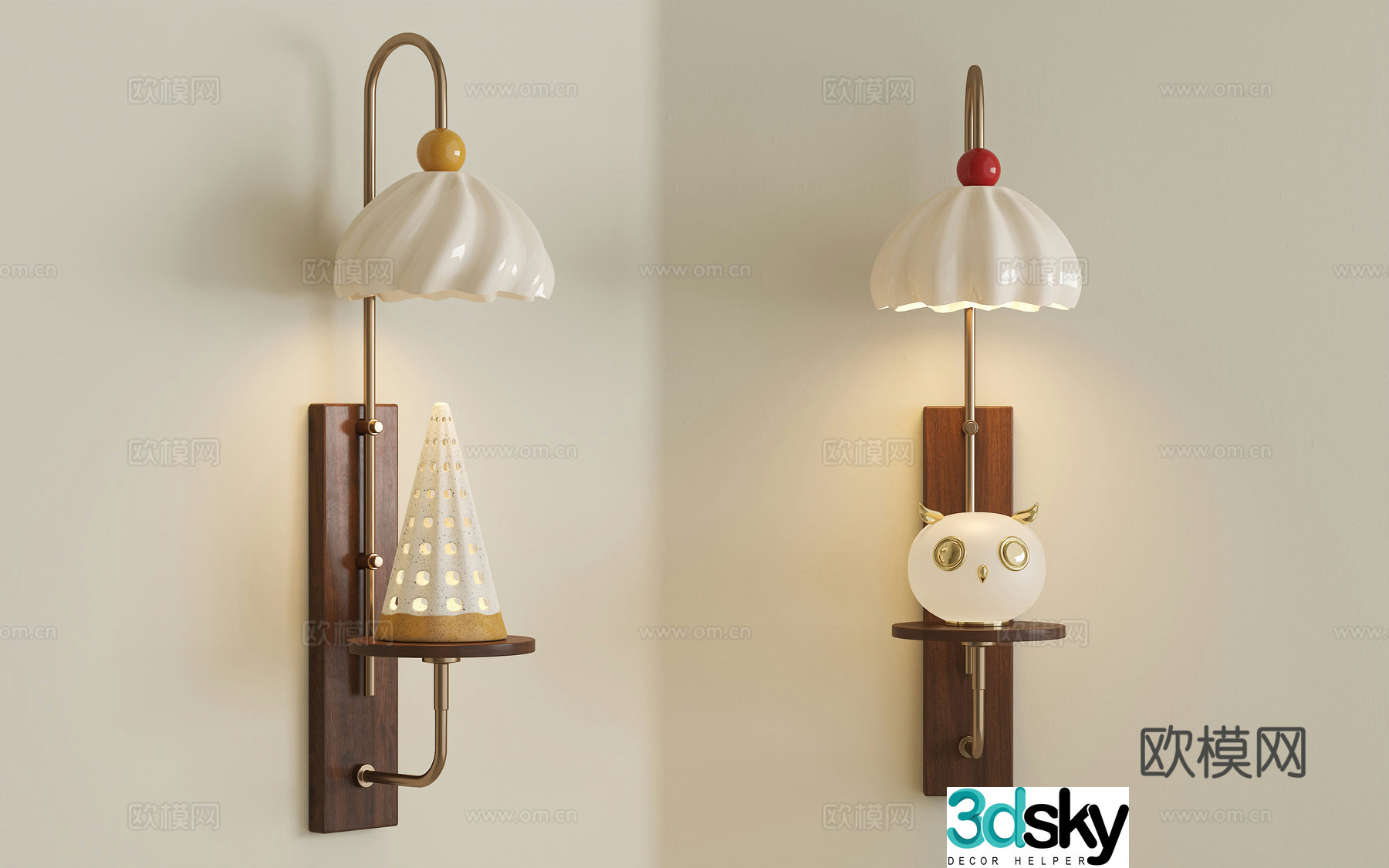 French retro wall lamp French cream wall lamp children’s room wall lamp stair light living room wall lamp 3d model