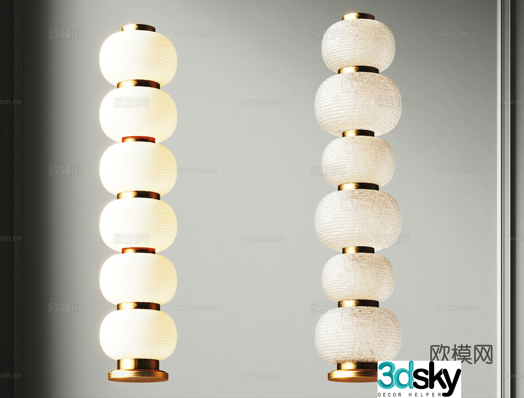 Metal floor lamp Art floor lamp Modern floor lamp Bedroom floor lamp Living room floor lamp 3D model