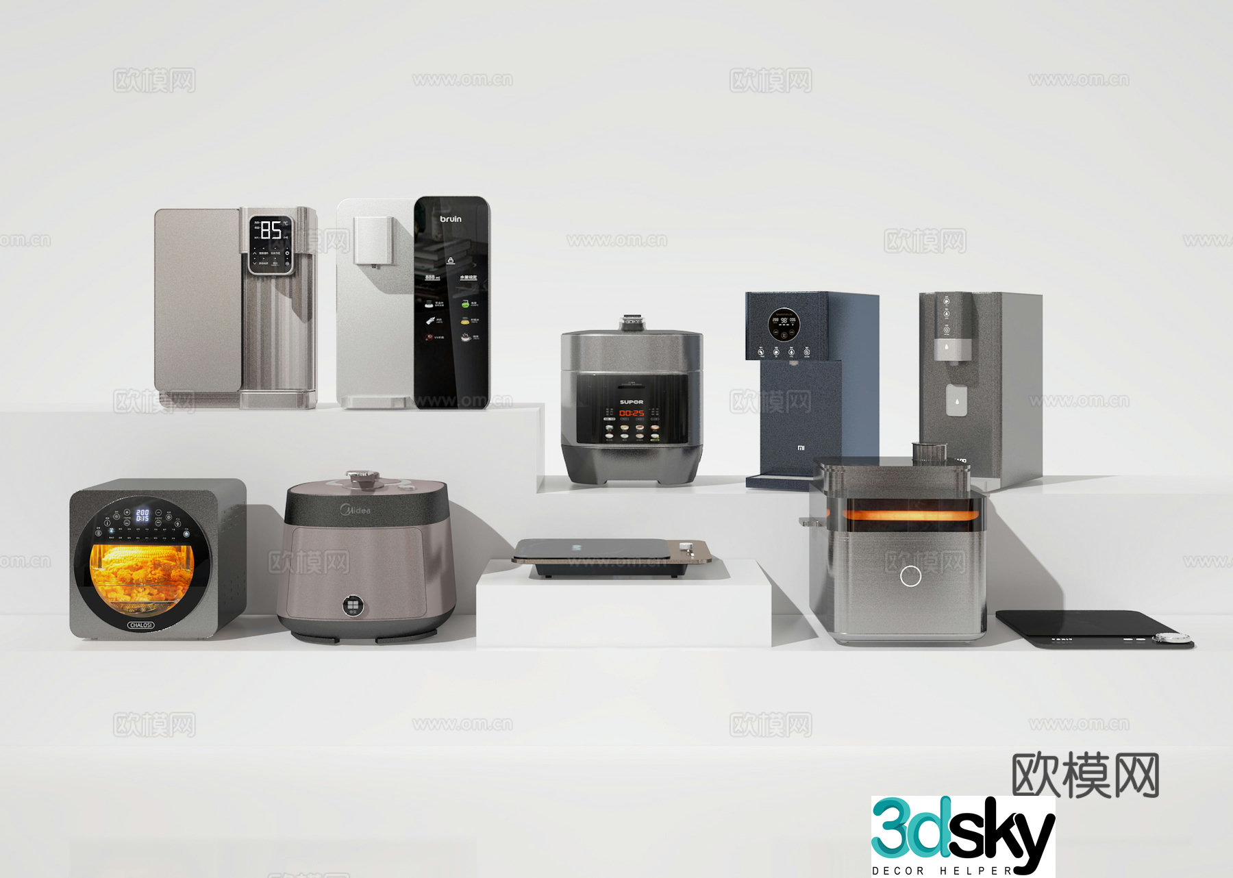 Coffee machine 3d model