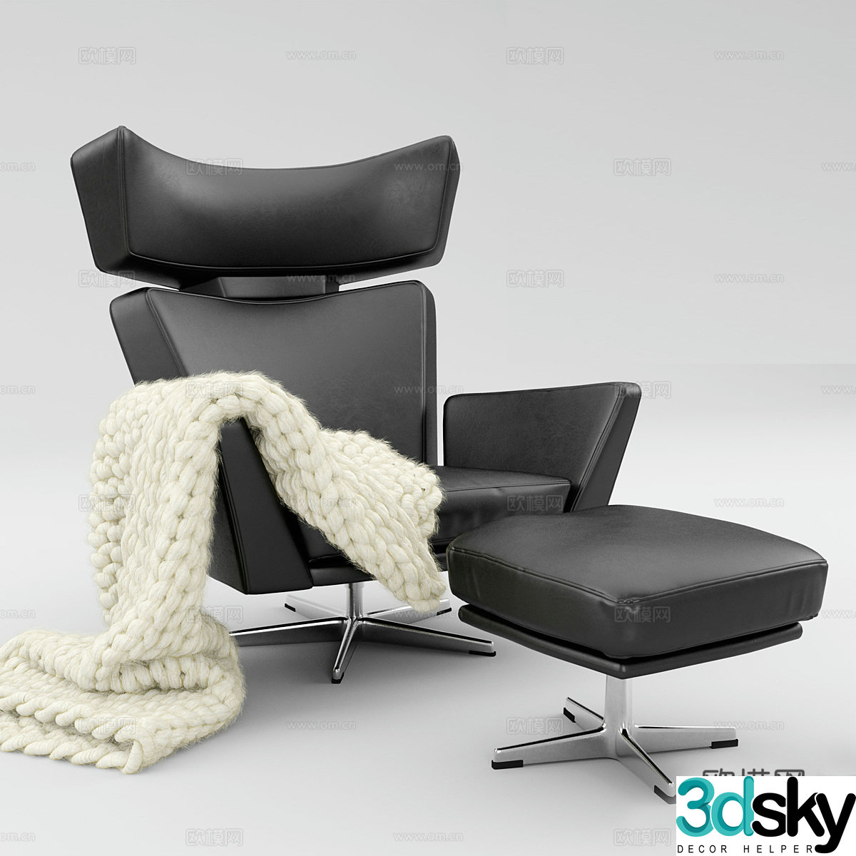 OXENâ„¢ Armchair 3d Model