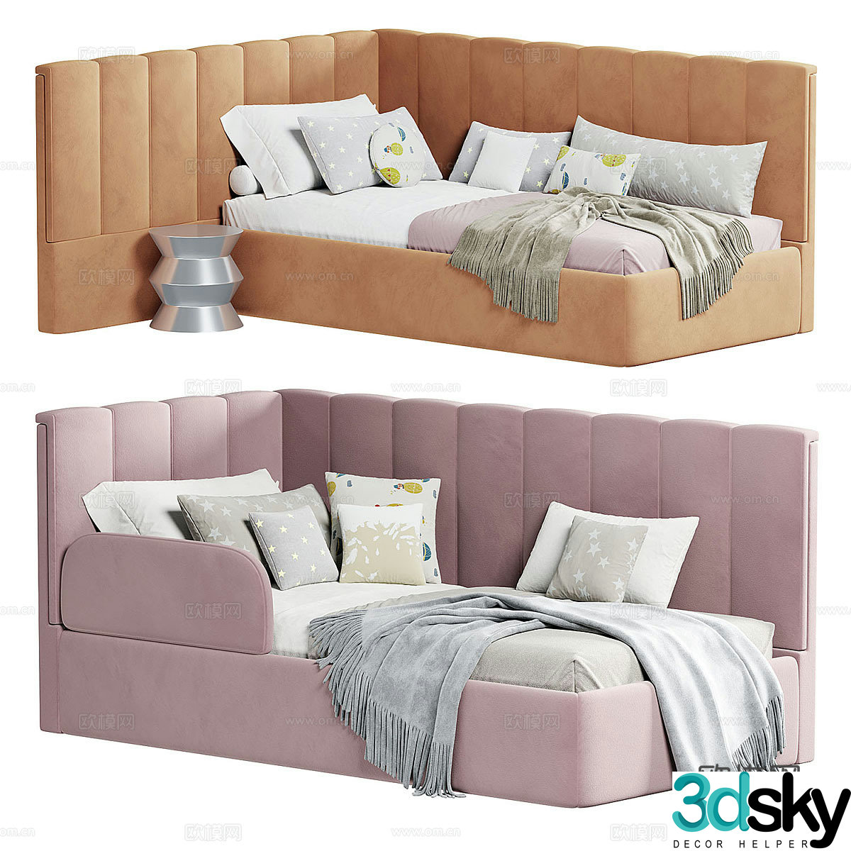 Children’s bed 3d model
