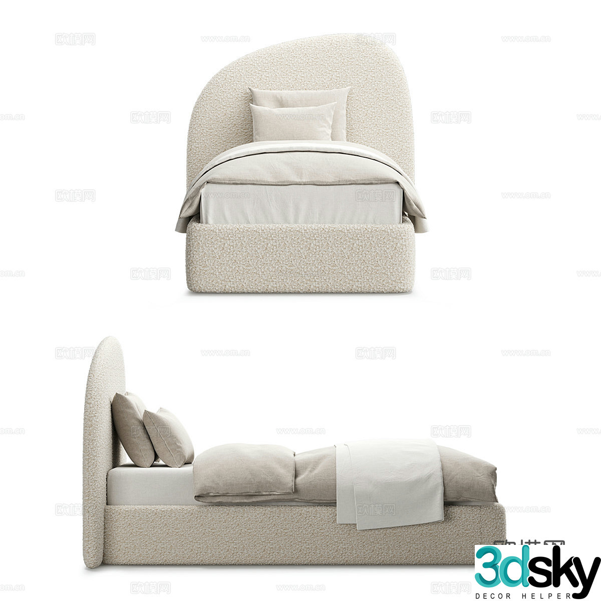 Children’s bed 3d model