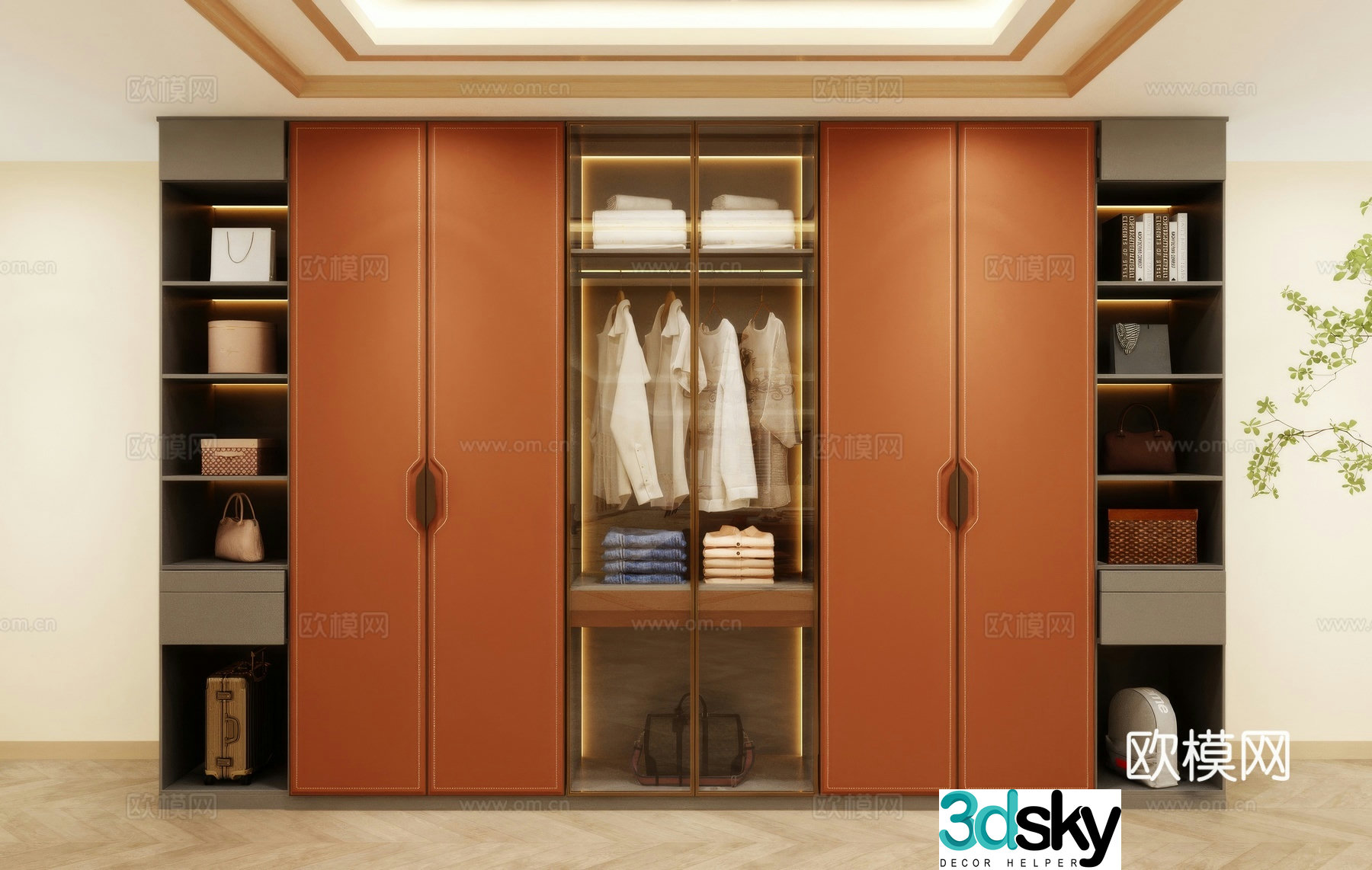 Wardrobe Design Wardrobe Wardrobe Chair Bedroom Wardrobe Hotel Wardrobe 3D Model