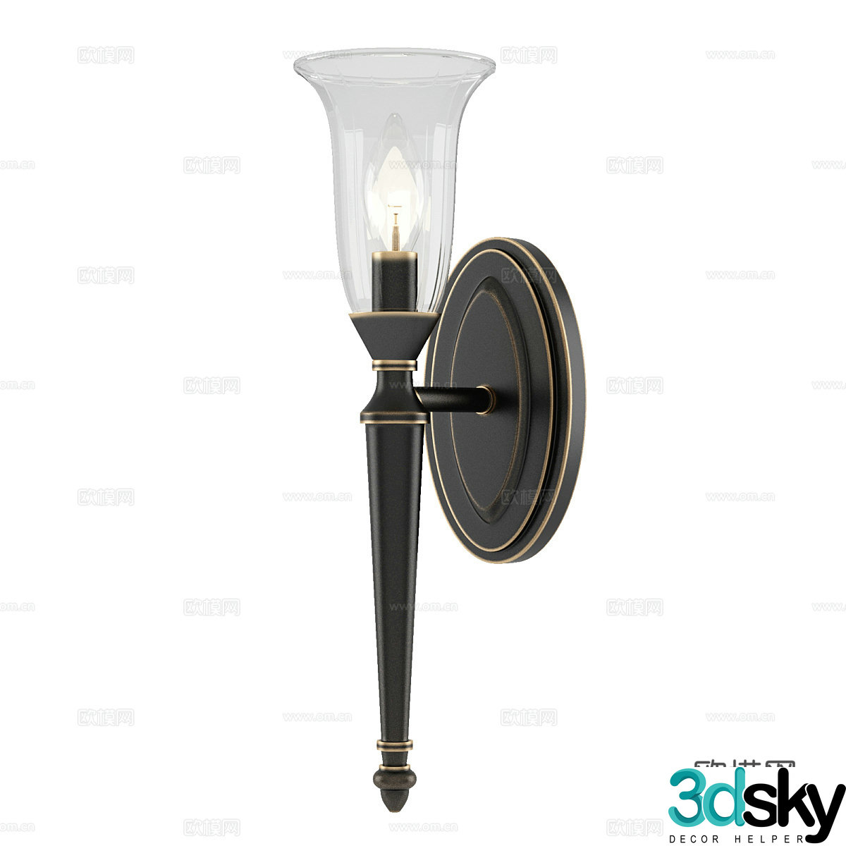 American simple wall lamp wall lamp simple wall lamp living room wall lamp dining room wall lamp lamp lamp 3d model