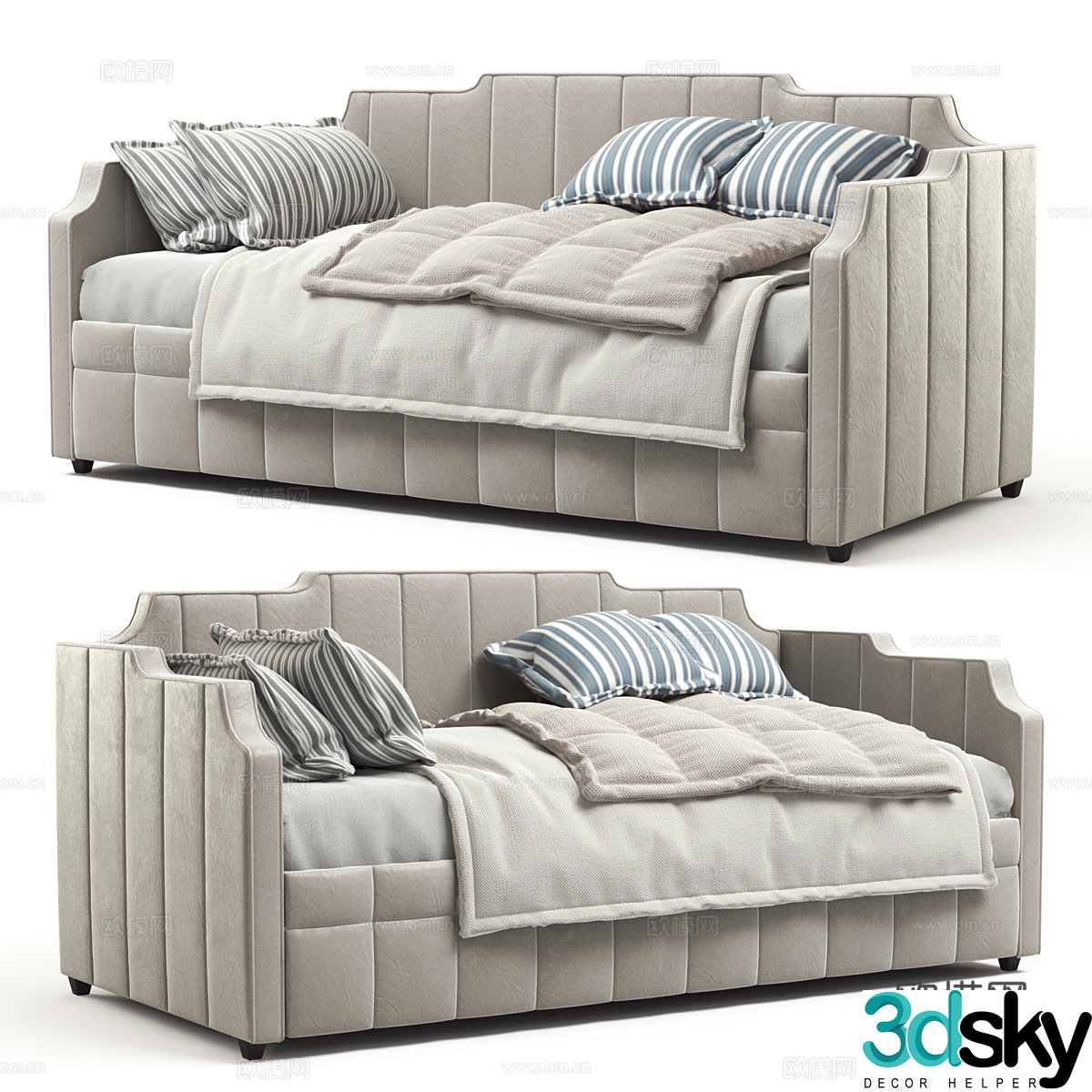 Sofa bed Horley Dantone3d model
