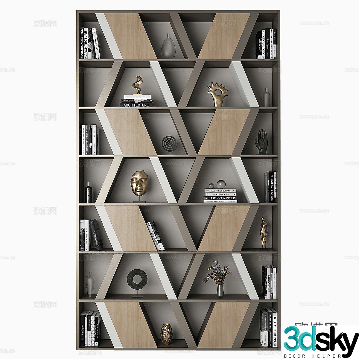 Decorative cabinet 3d model