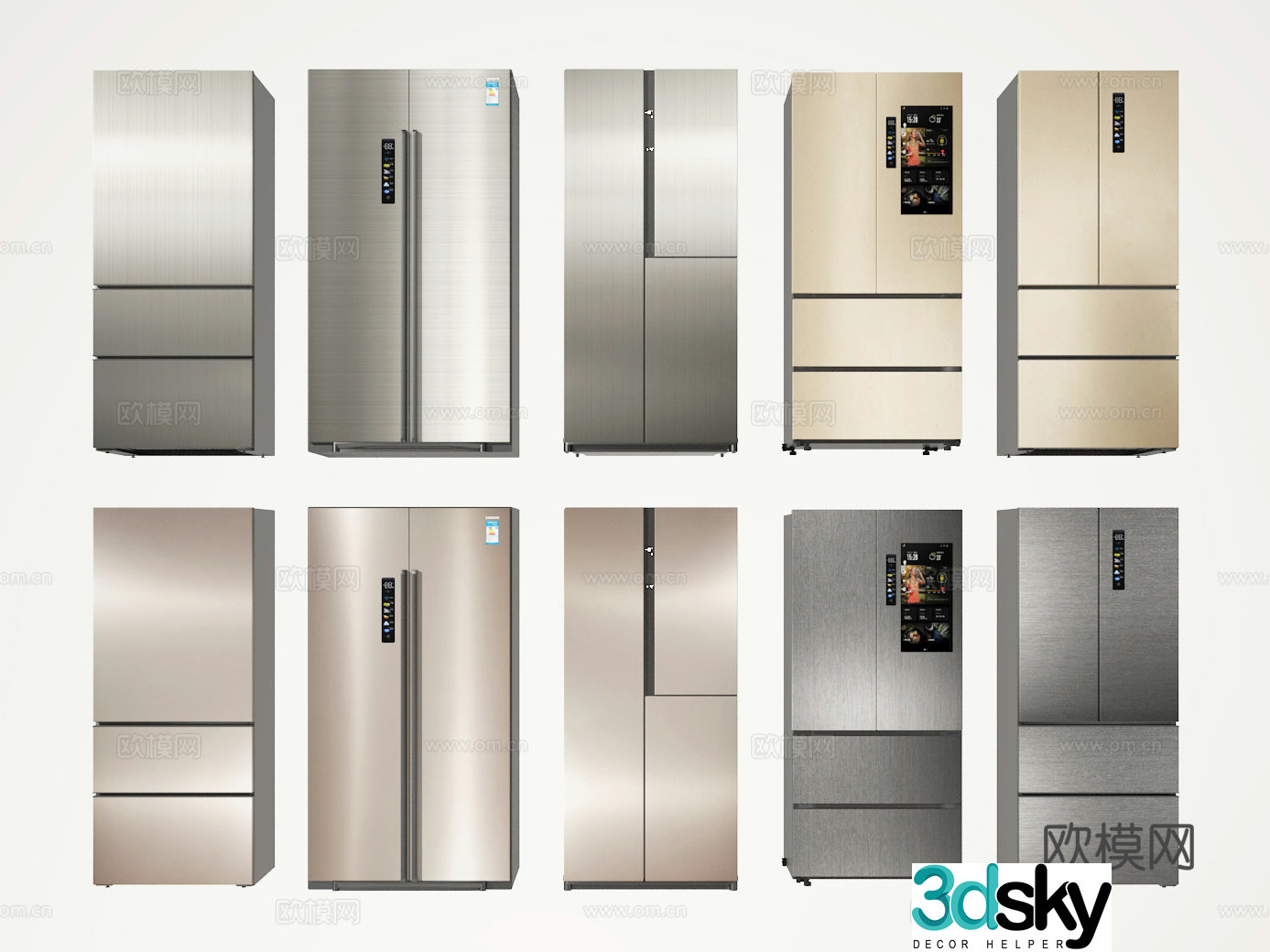 Freezer 3d model