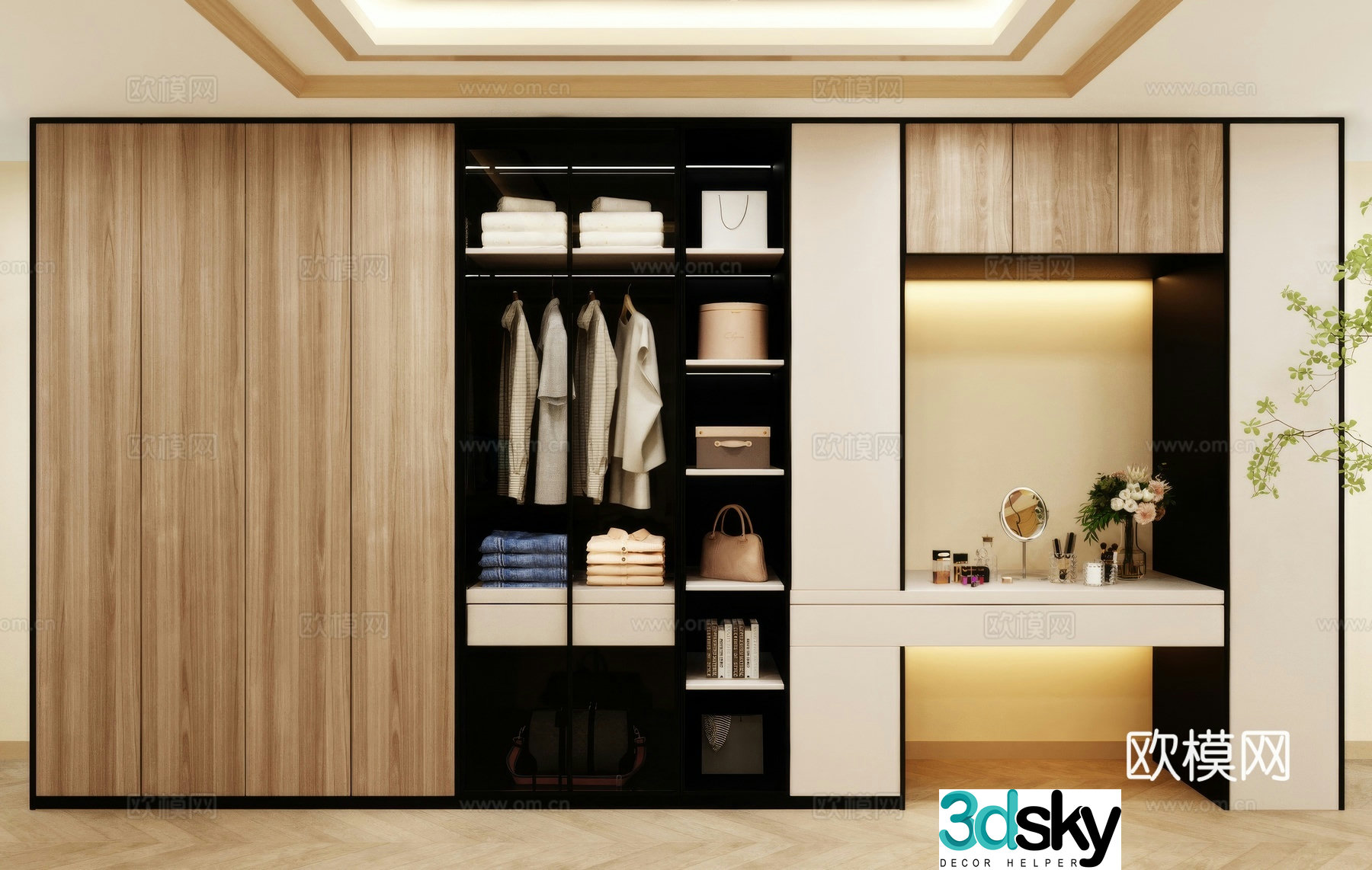 Wardrobe Design Wardrobe Wardrobe Chair Bedroom Wardrobe Hotel Wardrobe 3D Model