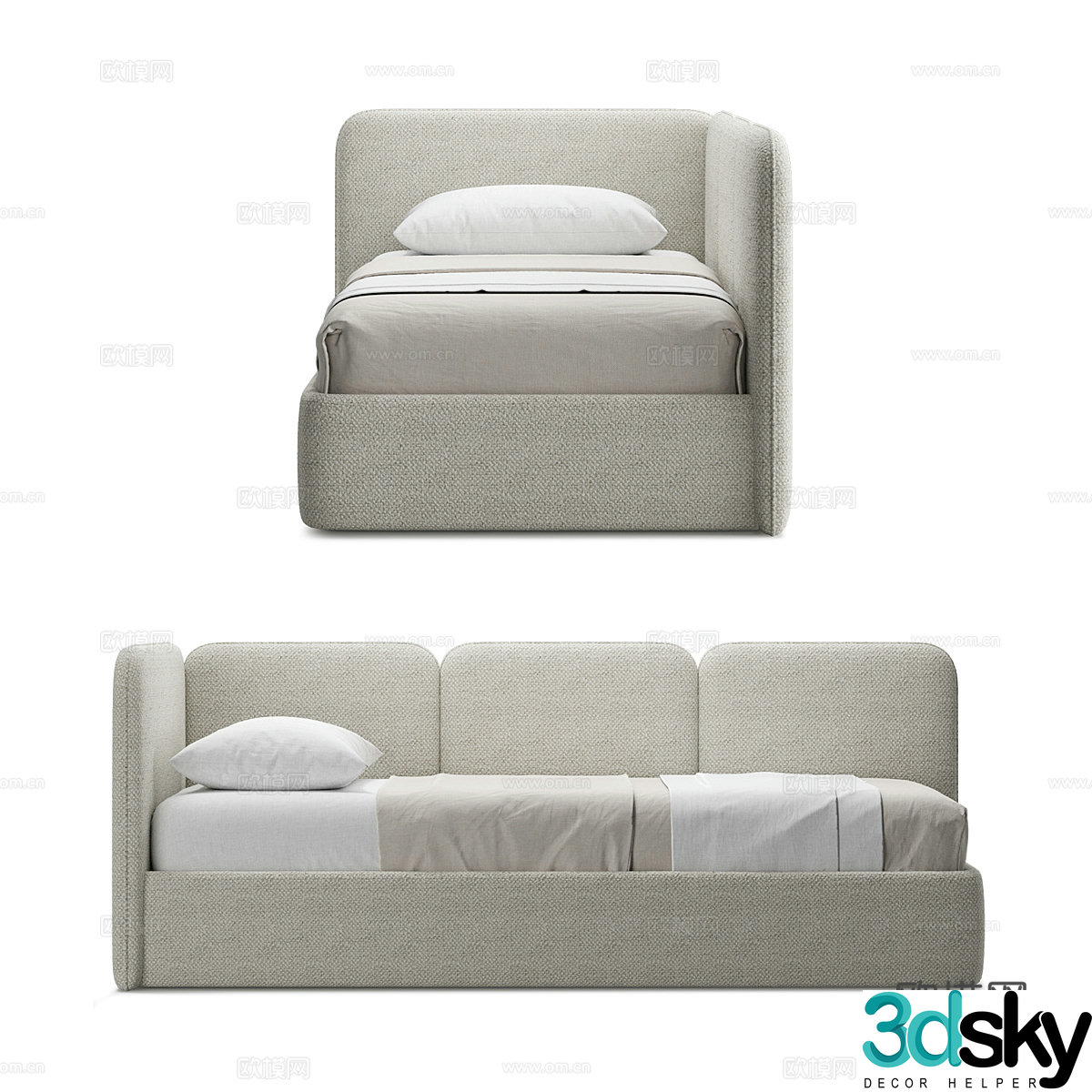 Children’s bed 3d model